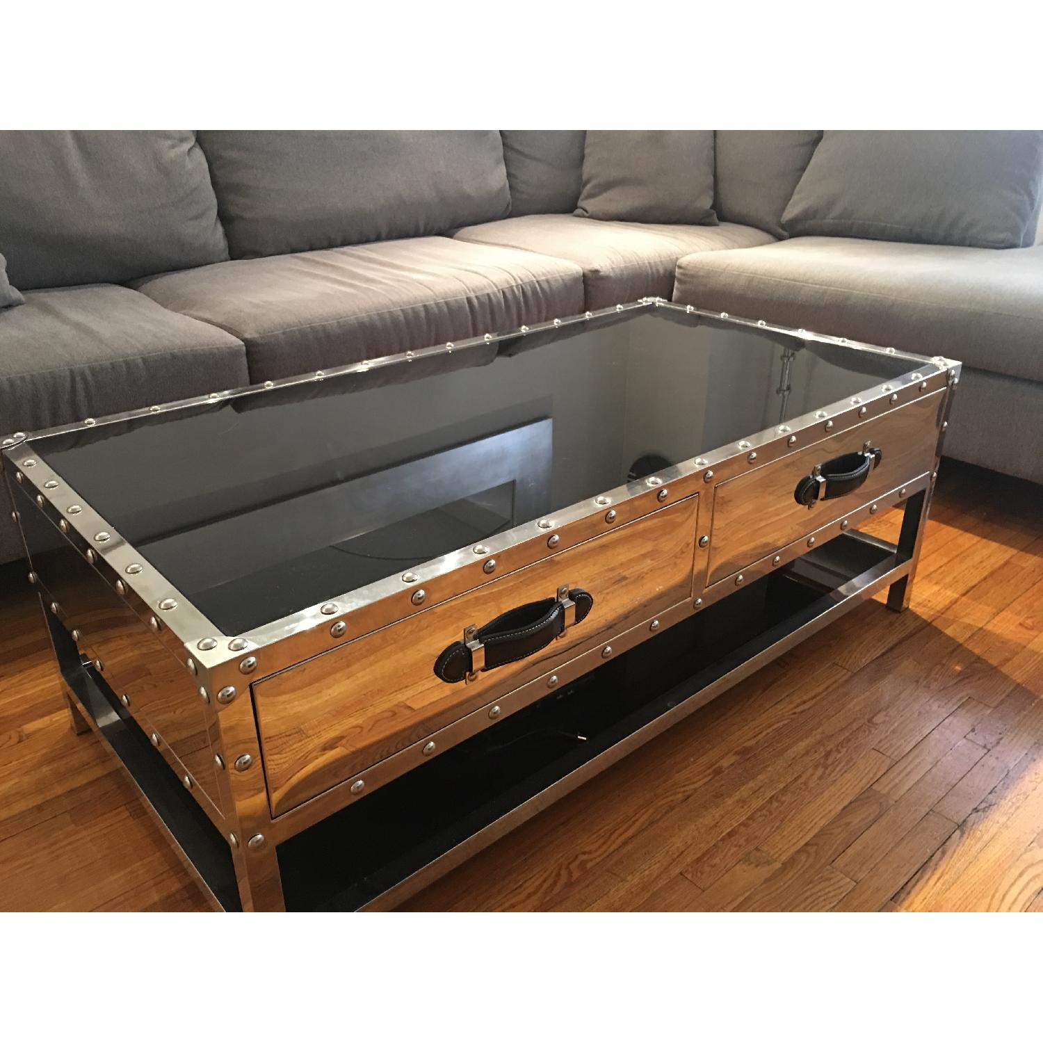 Z Gallerie Flight Coffee Table - image-4