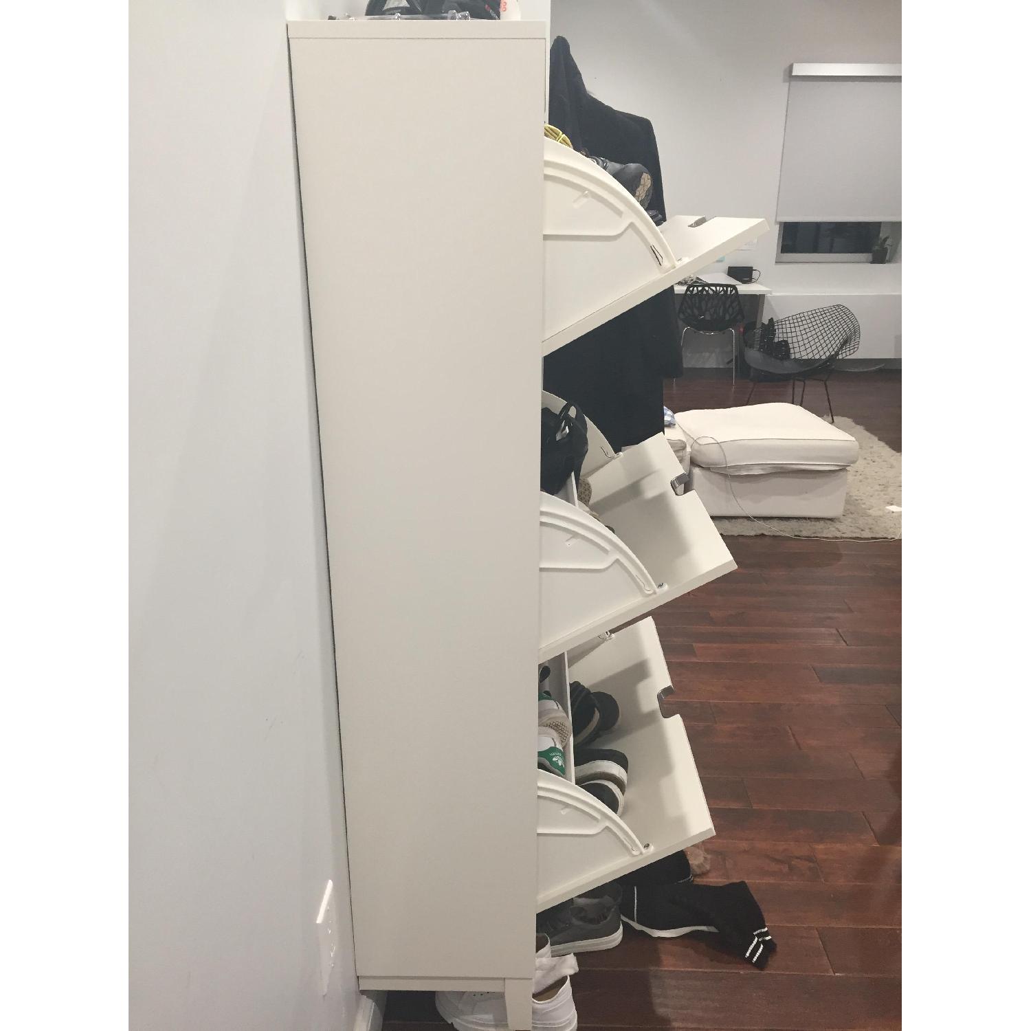 Ikea Stall Shoe Cabinet w/ 3 Compartments - image-3