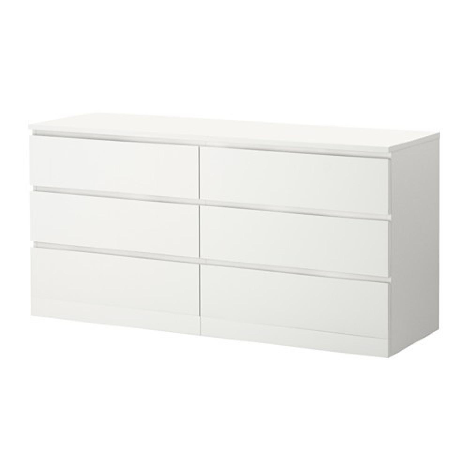 Ikea Malm 6-Drawer Dresser - image-0