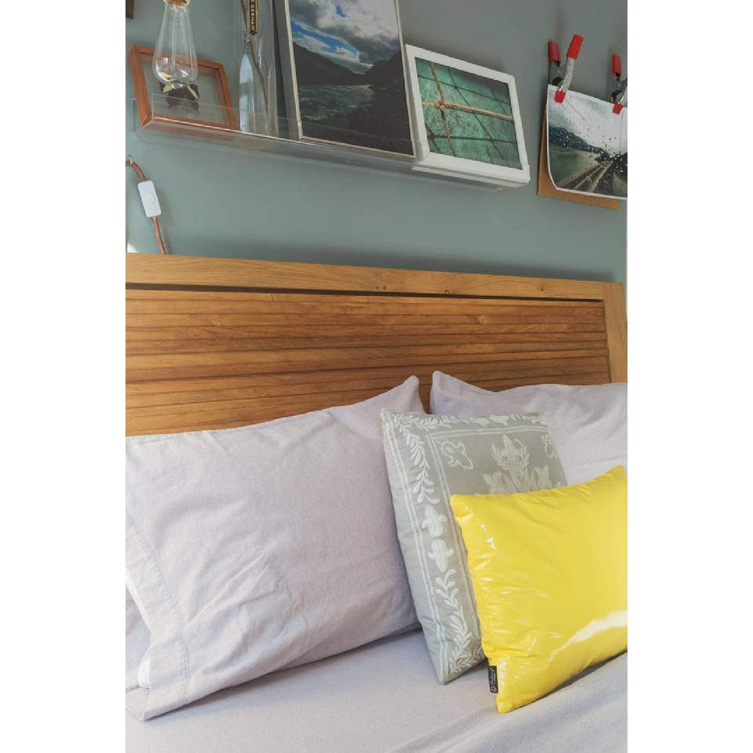 Crate & Barrel Sierra Queen Size Bed Frame - image-5