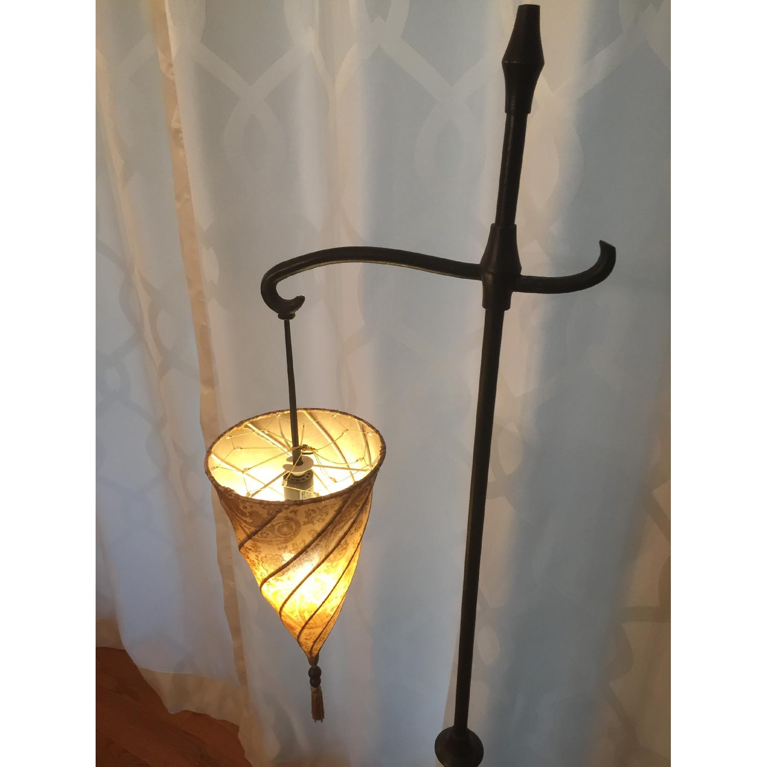 Floor Lamp w/ Conical Lamp Shade - image-2
