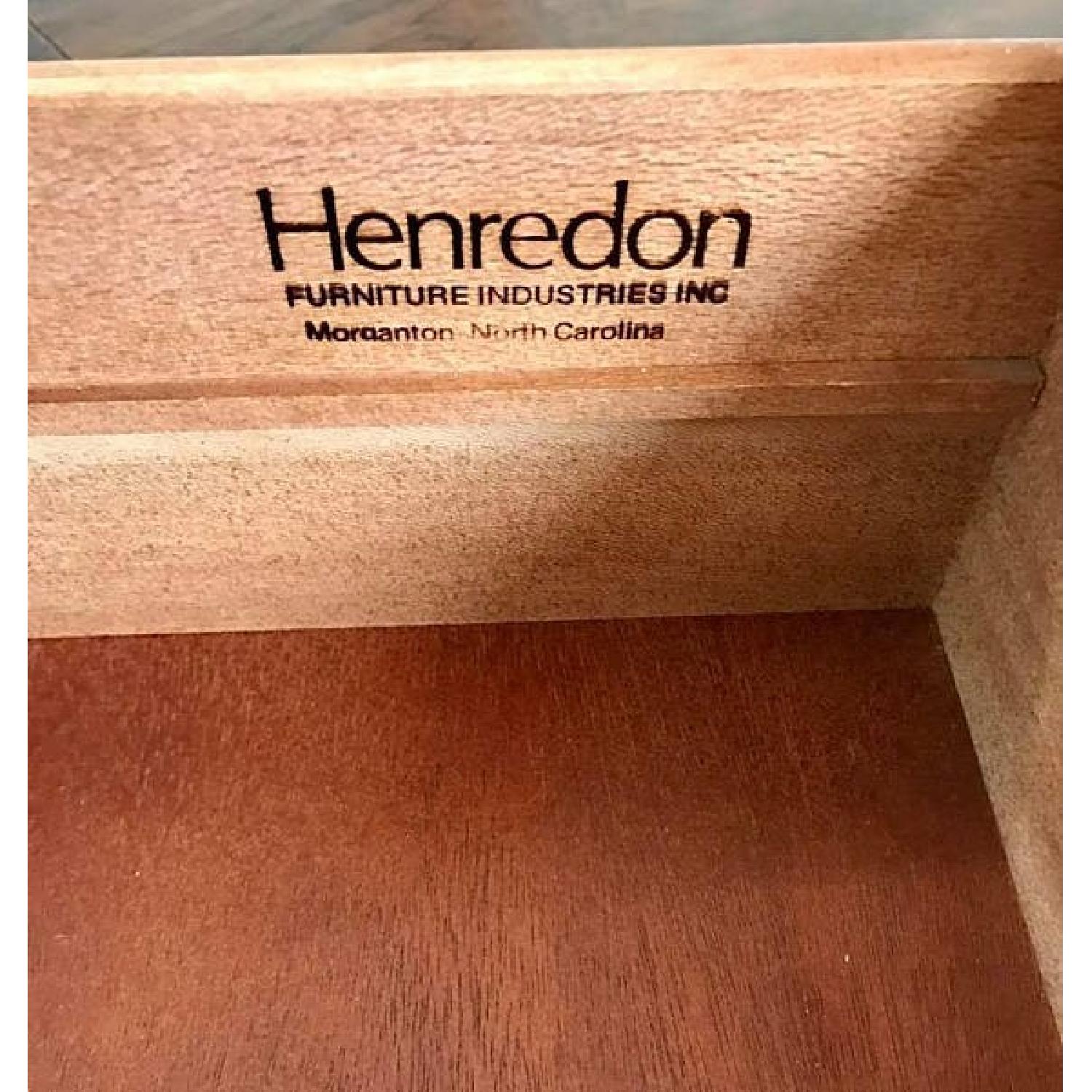 Henredon Campaign Style King Size Head Unit - image-3