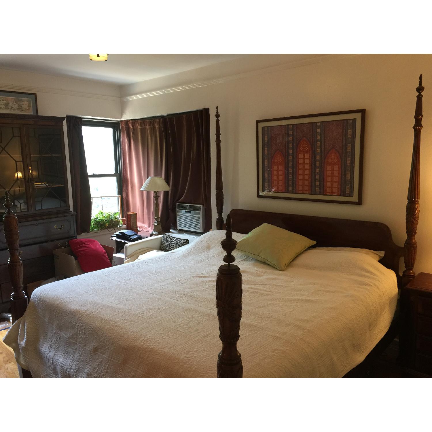 4 Poster King Size Rice Bed - image-1