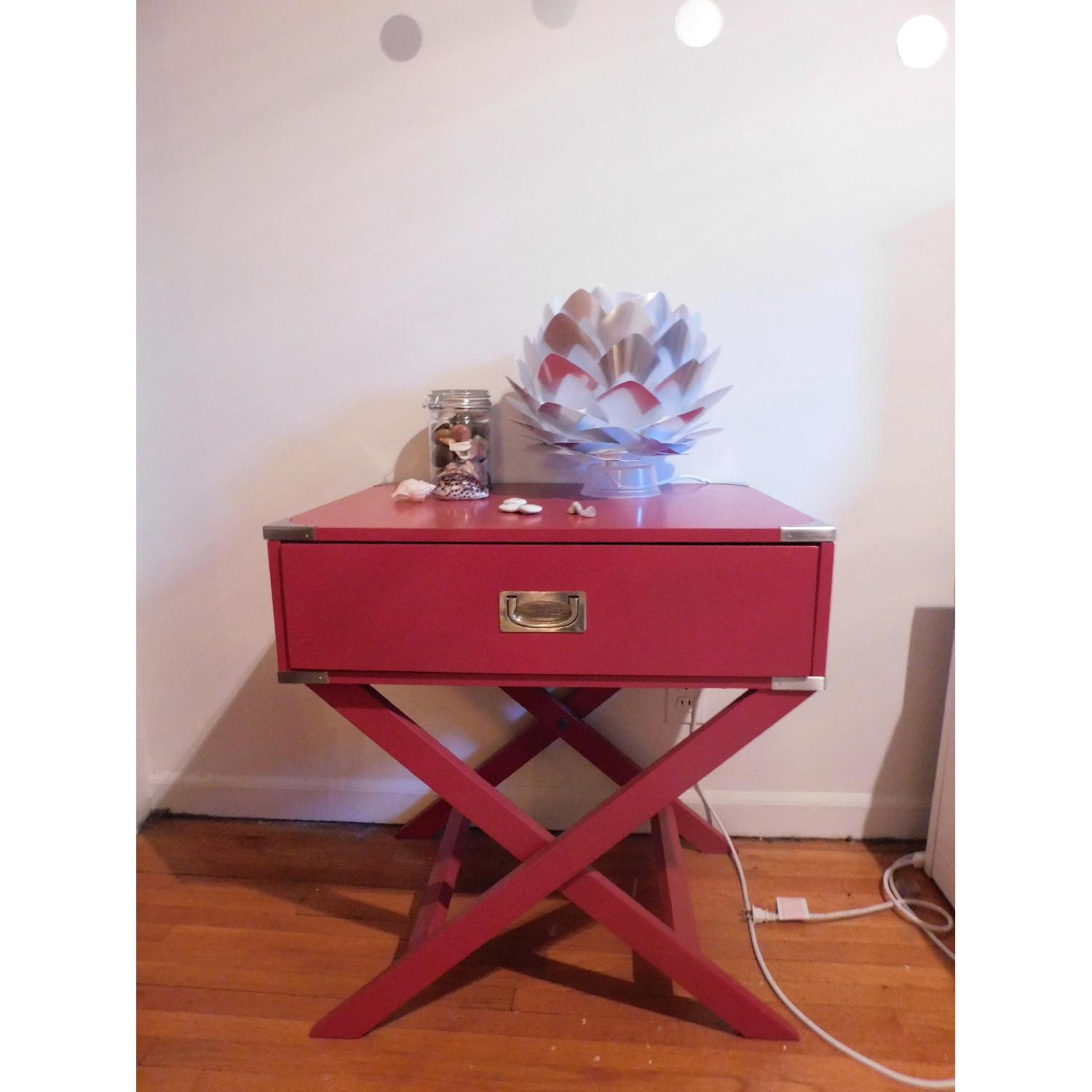 Mercury Row Marotta 1 Drawer End Table - image-1
