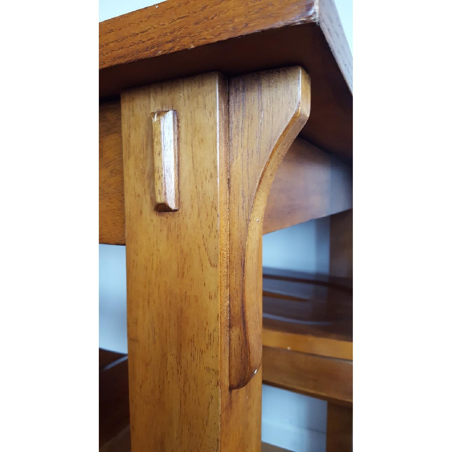 Craftsman Dining Table w/ 4 Chairs - image-4