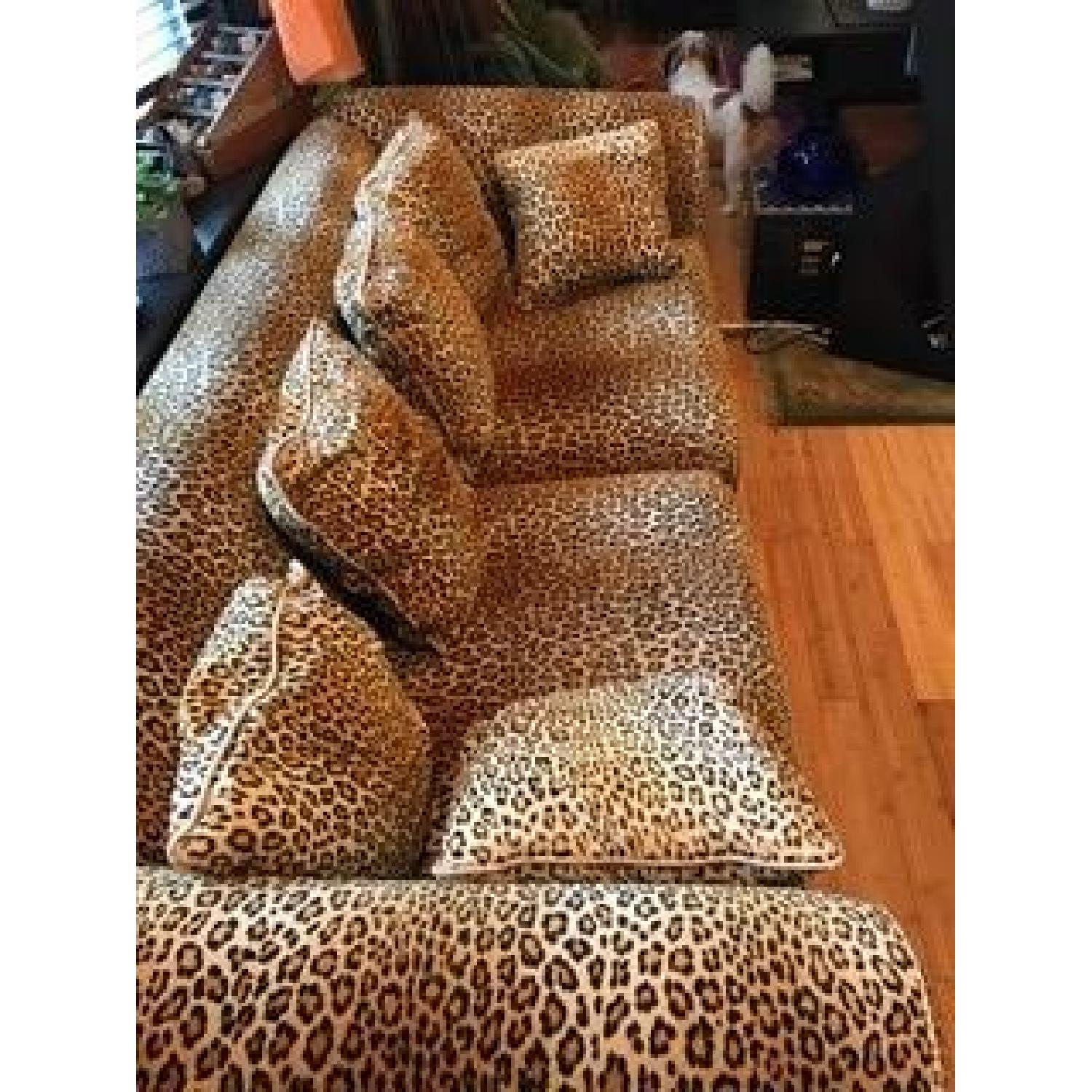 Leopard Print Couch - image-2