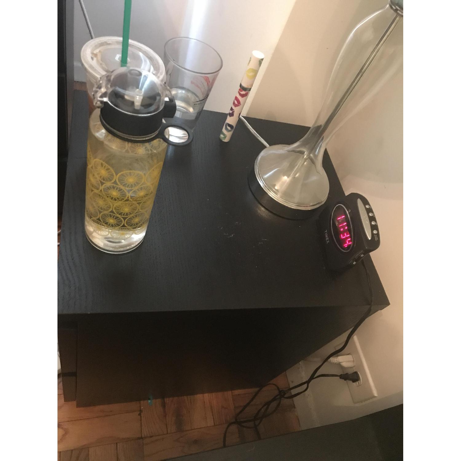 Ikea Malm 2 Drawer Bed Side Table - image-1