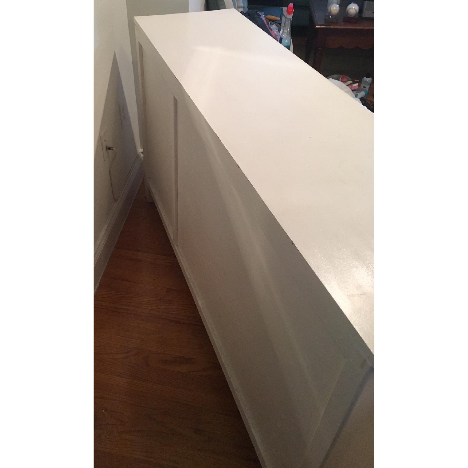 Nadeau White Three-Door Three Drawer Buffet - image-2