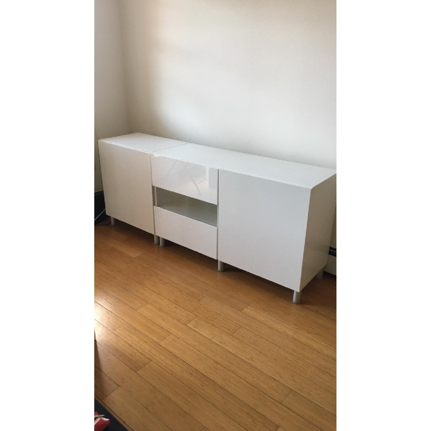 Ikea White Sideboard - image-1