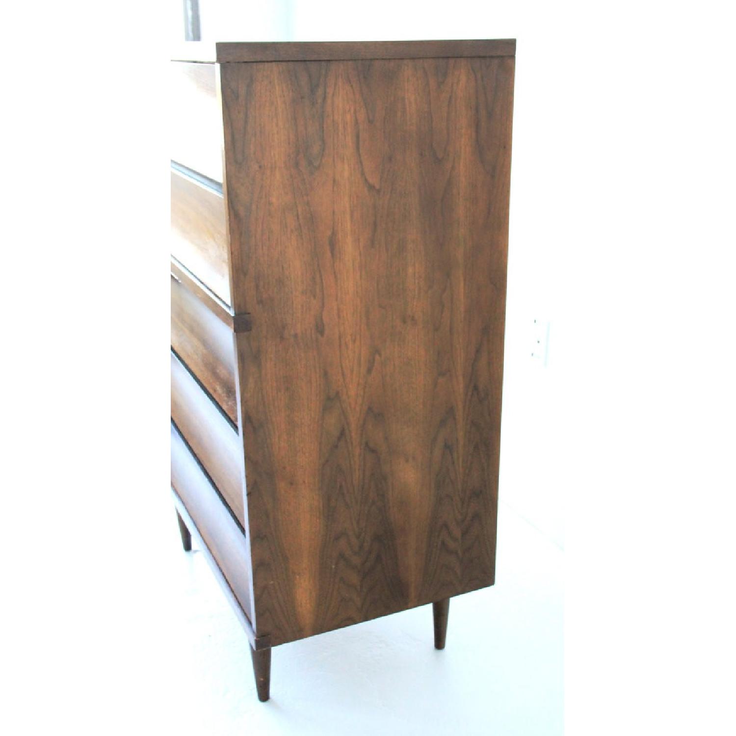 Vintage Mid Century Modern Highboy Dresser - image-1