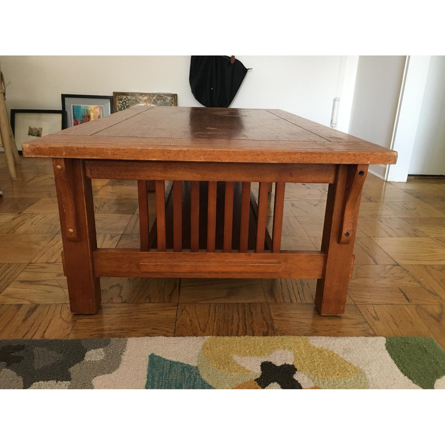 Light Wood Coffee Table - image-3