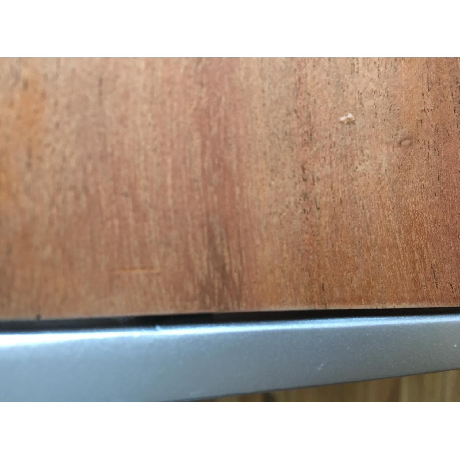 CB2 Audrey Wood & Iron Nightstand/Side Table - image-4