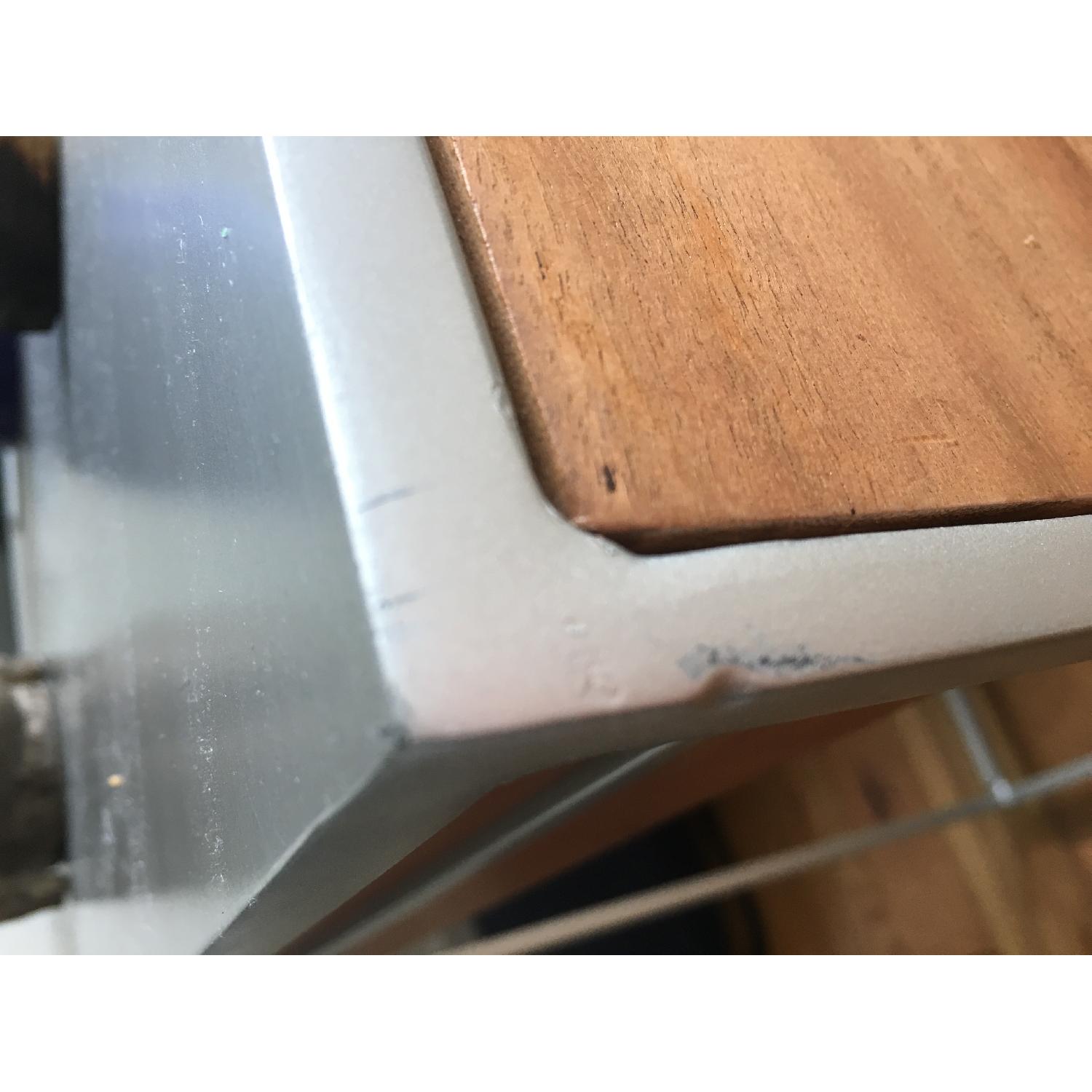 CB2 Audrey Wood & Iron Nightstand/Side Table - image-5