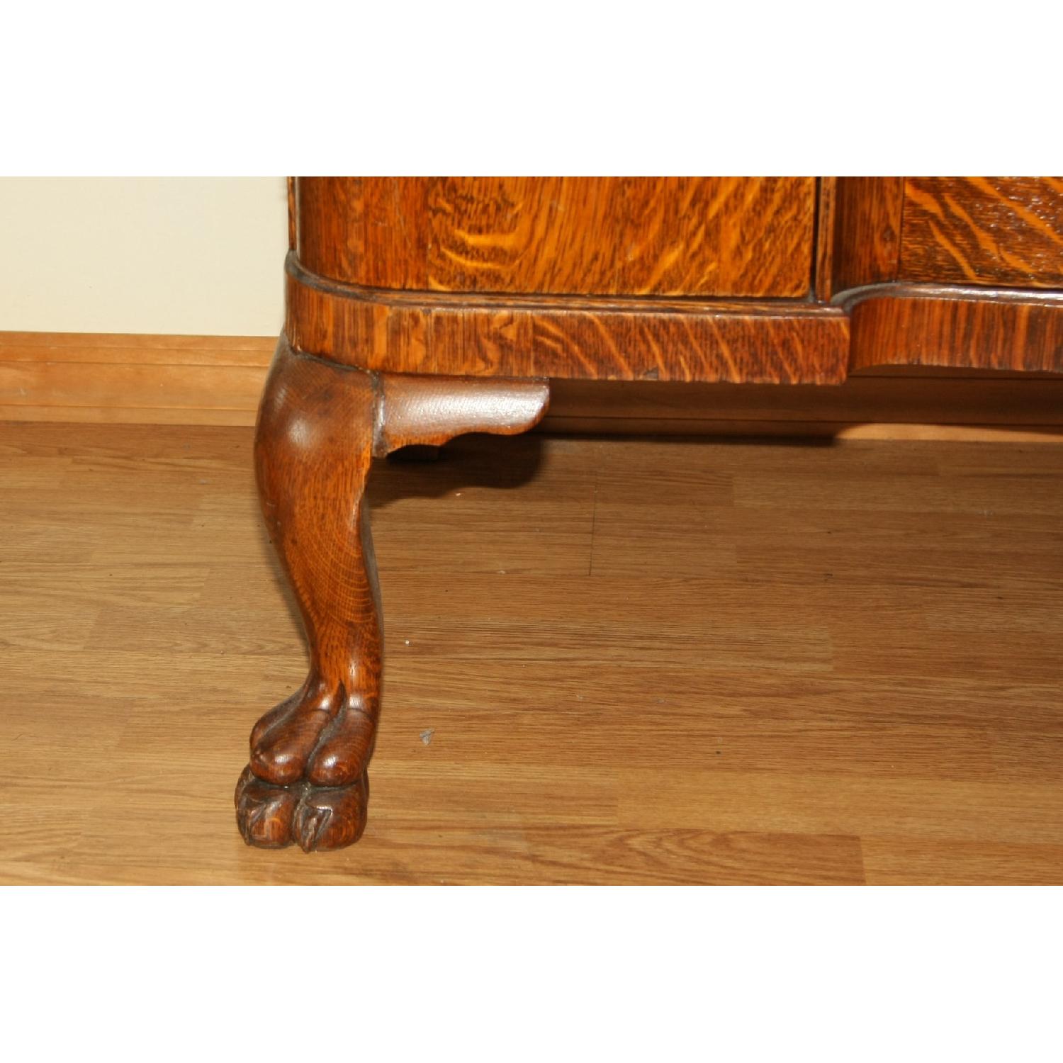 Vintage Tiger Oak Sideboard/Buffet - image-6