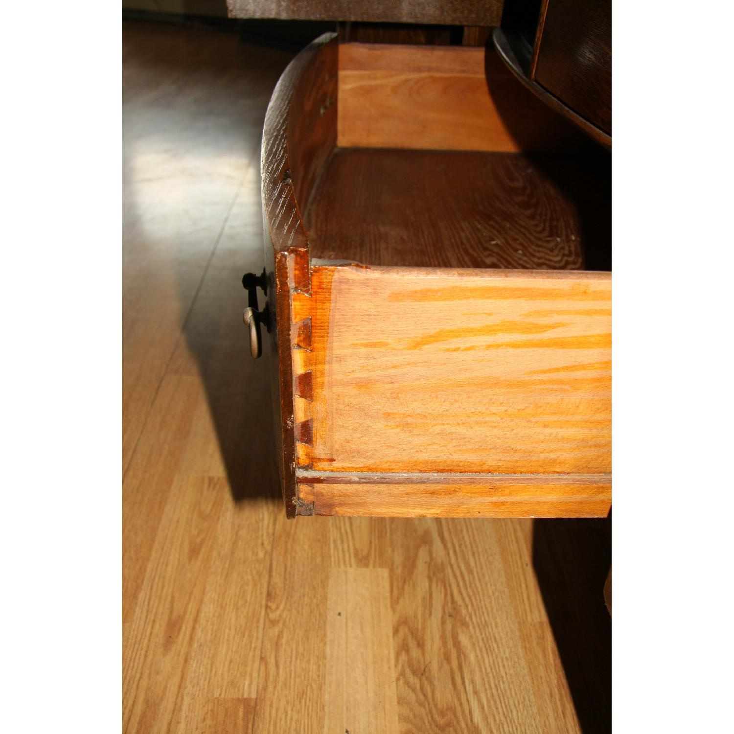 Vintage Tiger Oak Sideboard/Buffet - image-7