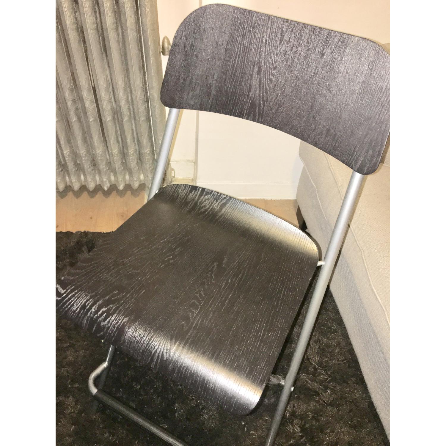 Ikea Franklin Foldable Wood Bar Stools - image-6