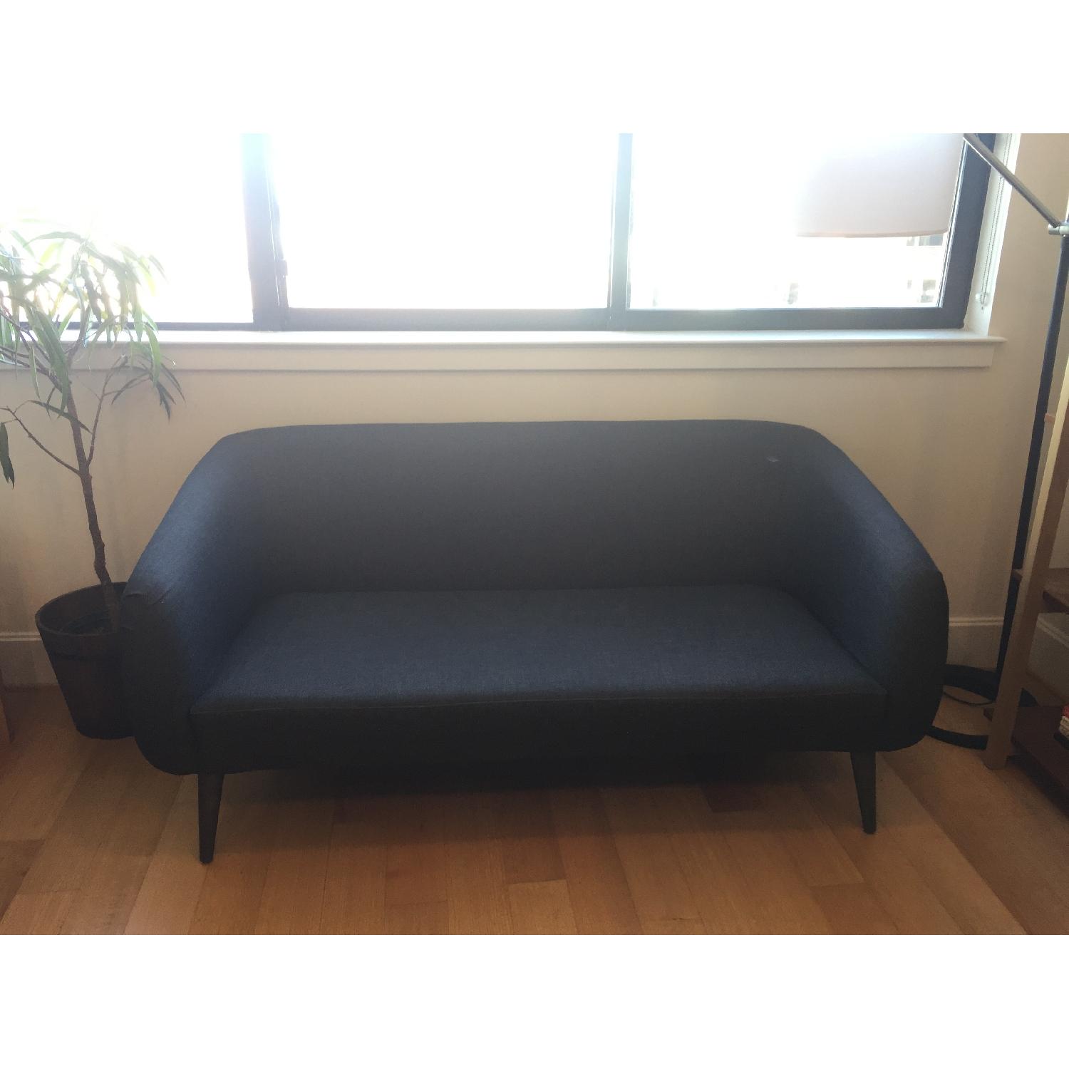 CB2 Rue Apartment Sofa in Carbon - image-1