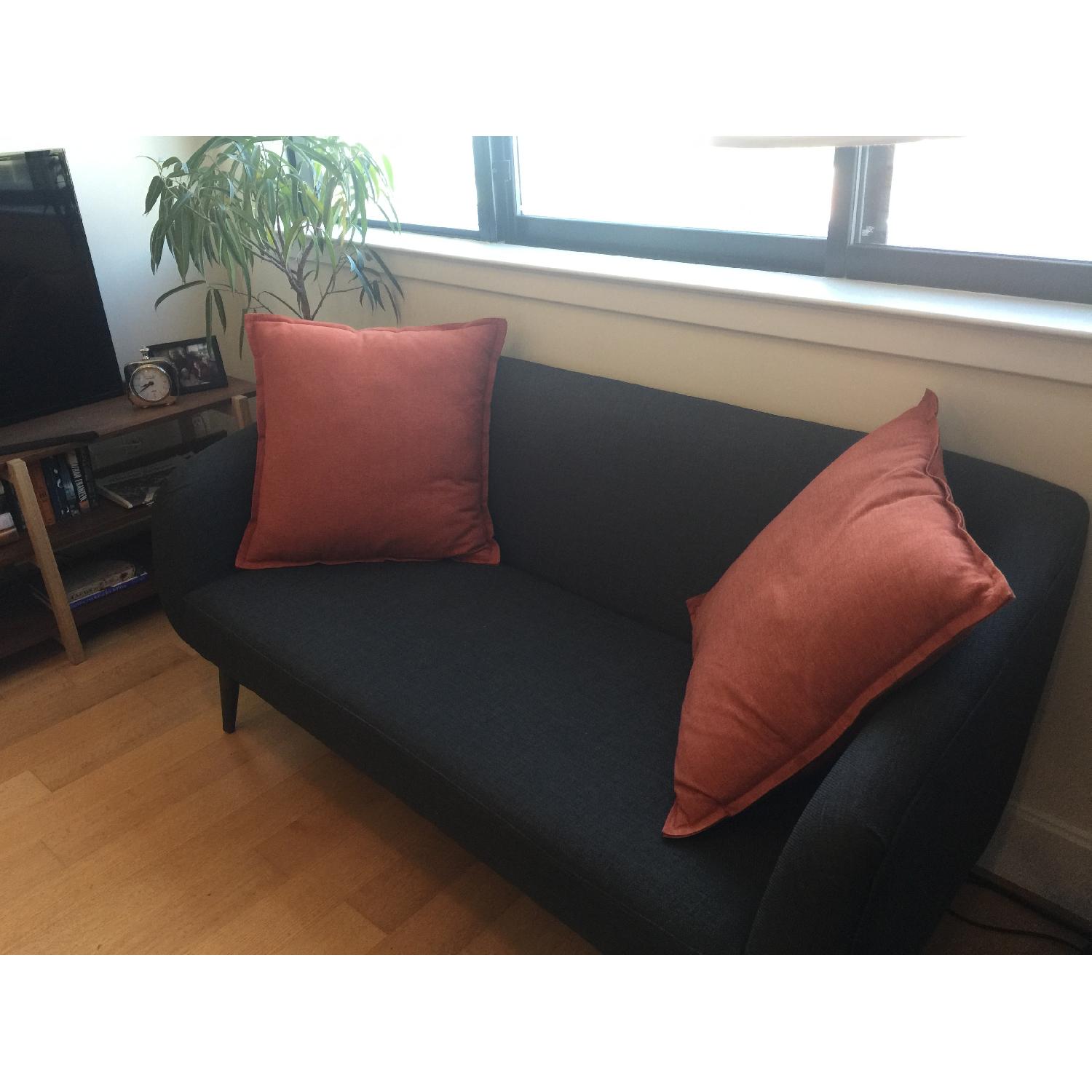 CB2 Rue Apartment Sofa in Carbon - image-2