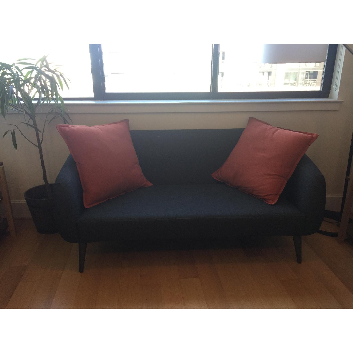 CB2 Rue Apartment Sofa in Carbon - image-4