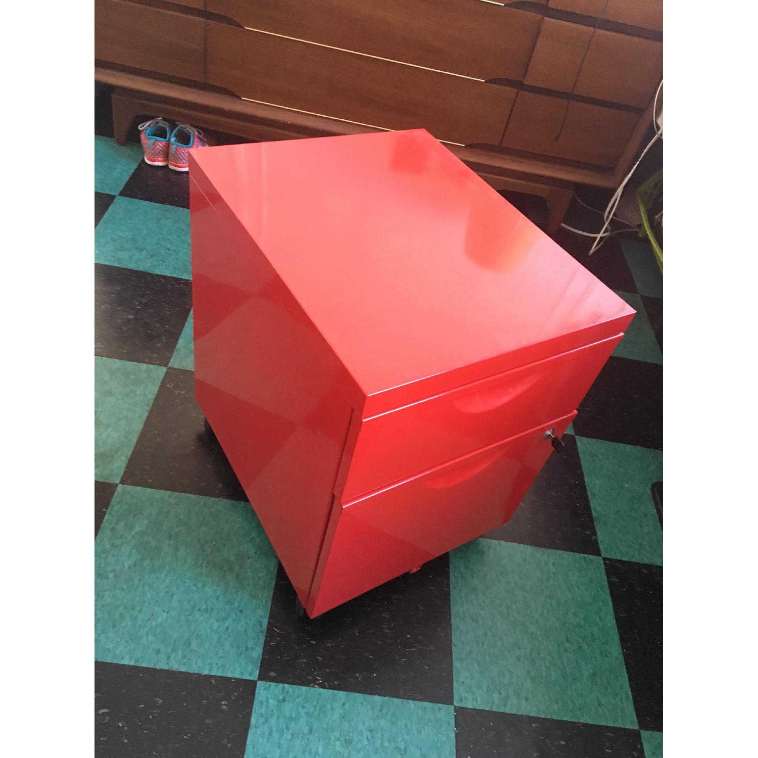 Ikea Erik Drawer Unit/Filing Cabinet on Casters - image-2