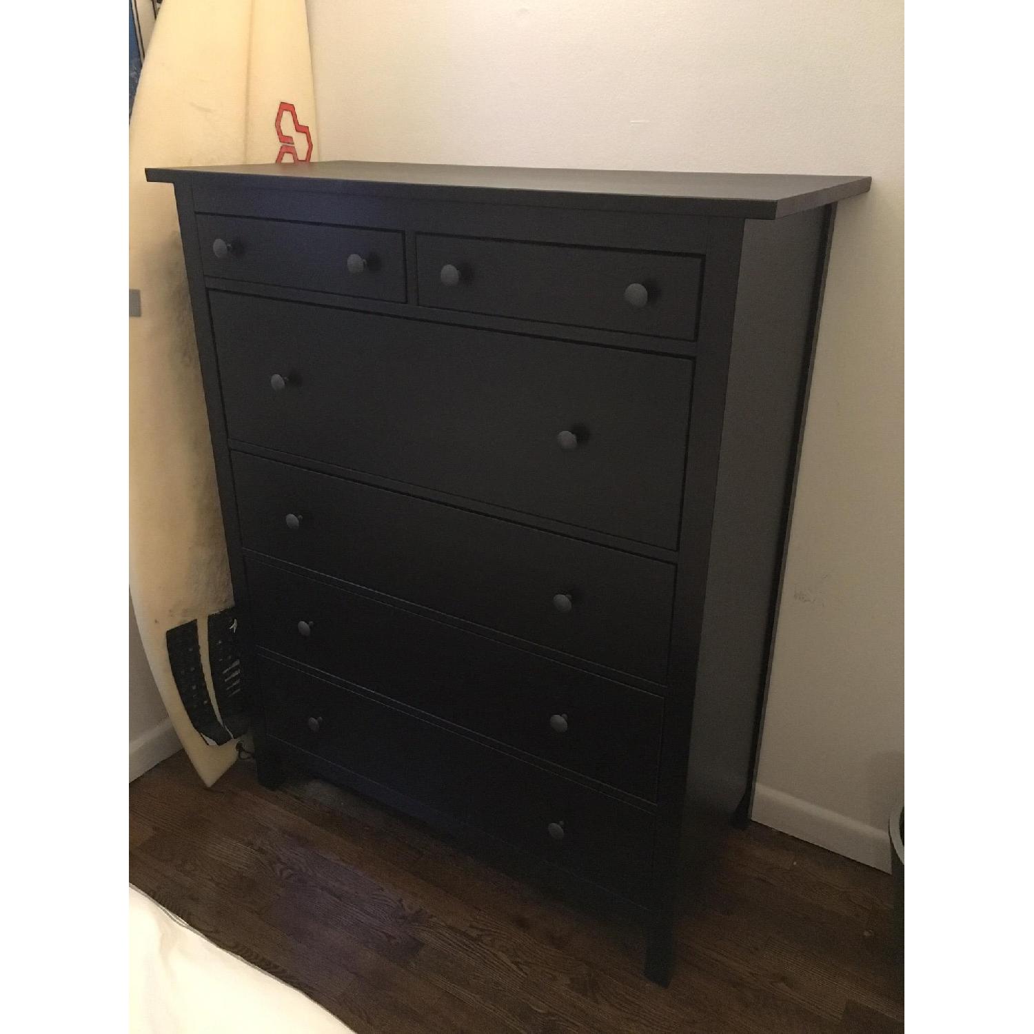 IKEA HEMNES イケアヘムネス チェスト ブラック Amazon｜IKEA HEMNES チェスト 3段 108x96cm ブラック ブラウン