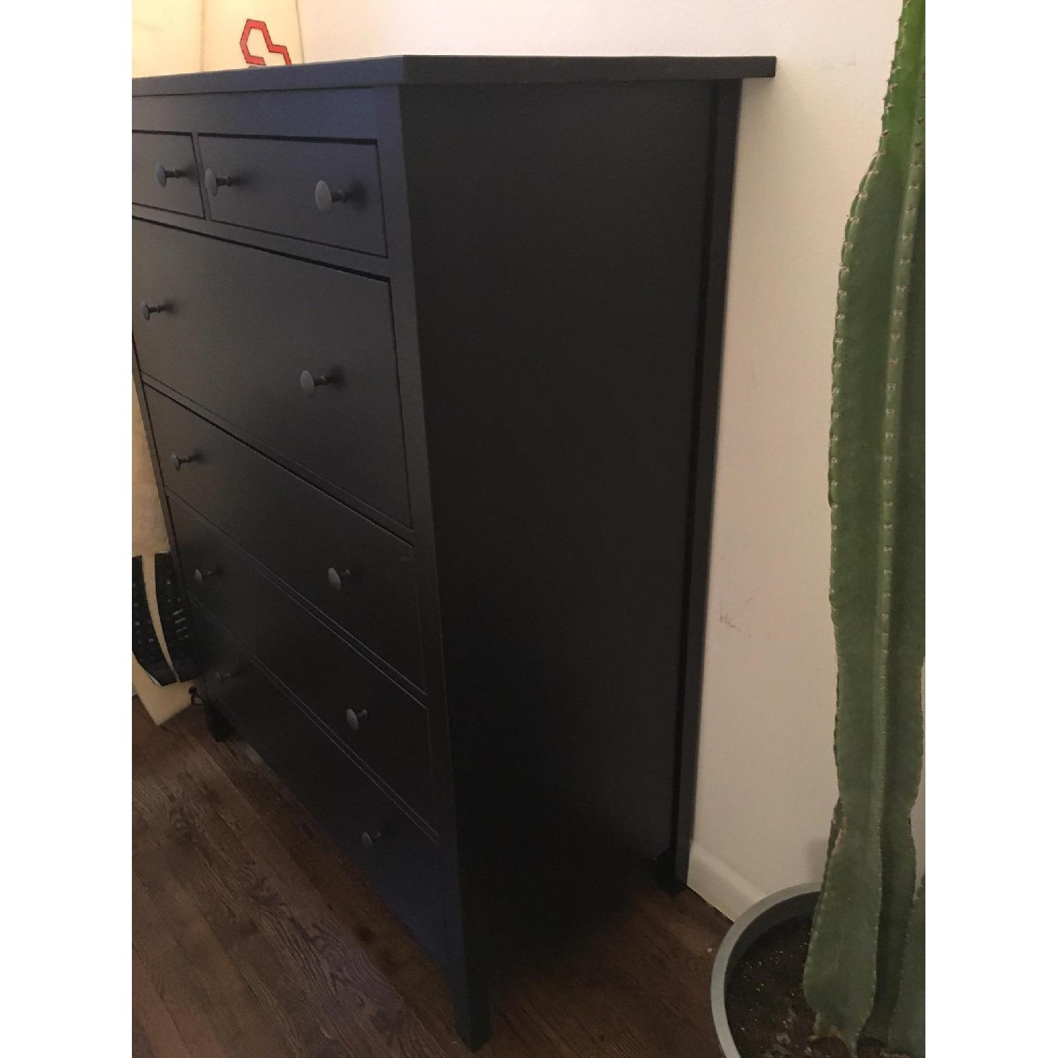 IKEA HEMNES イケアヘムネス チェスト ブラック HEMNES 6-drawer chest, black-brown, 421/2x515/8