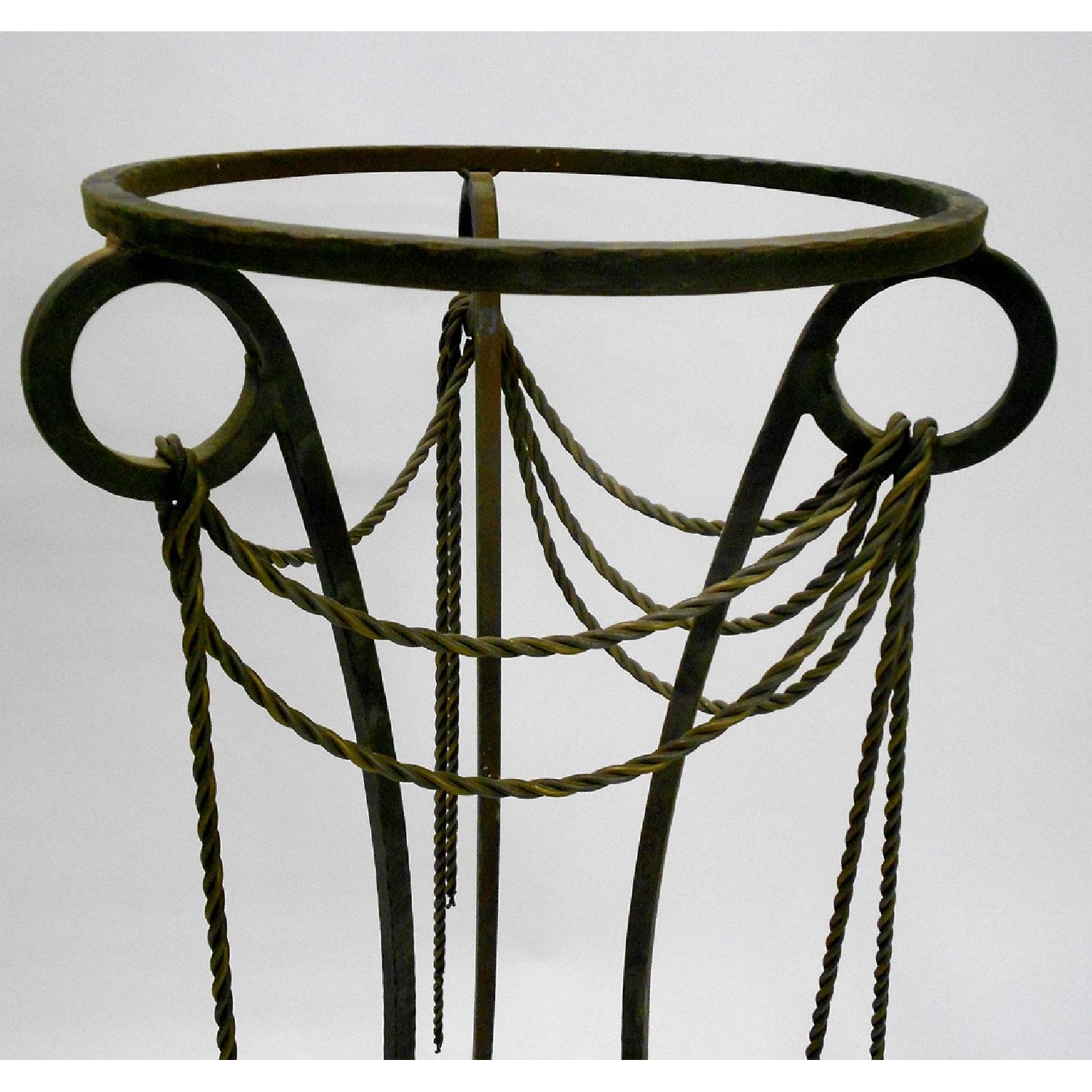 Wrought Iron Tall Pedestal - image-2