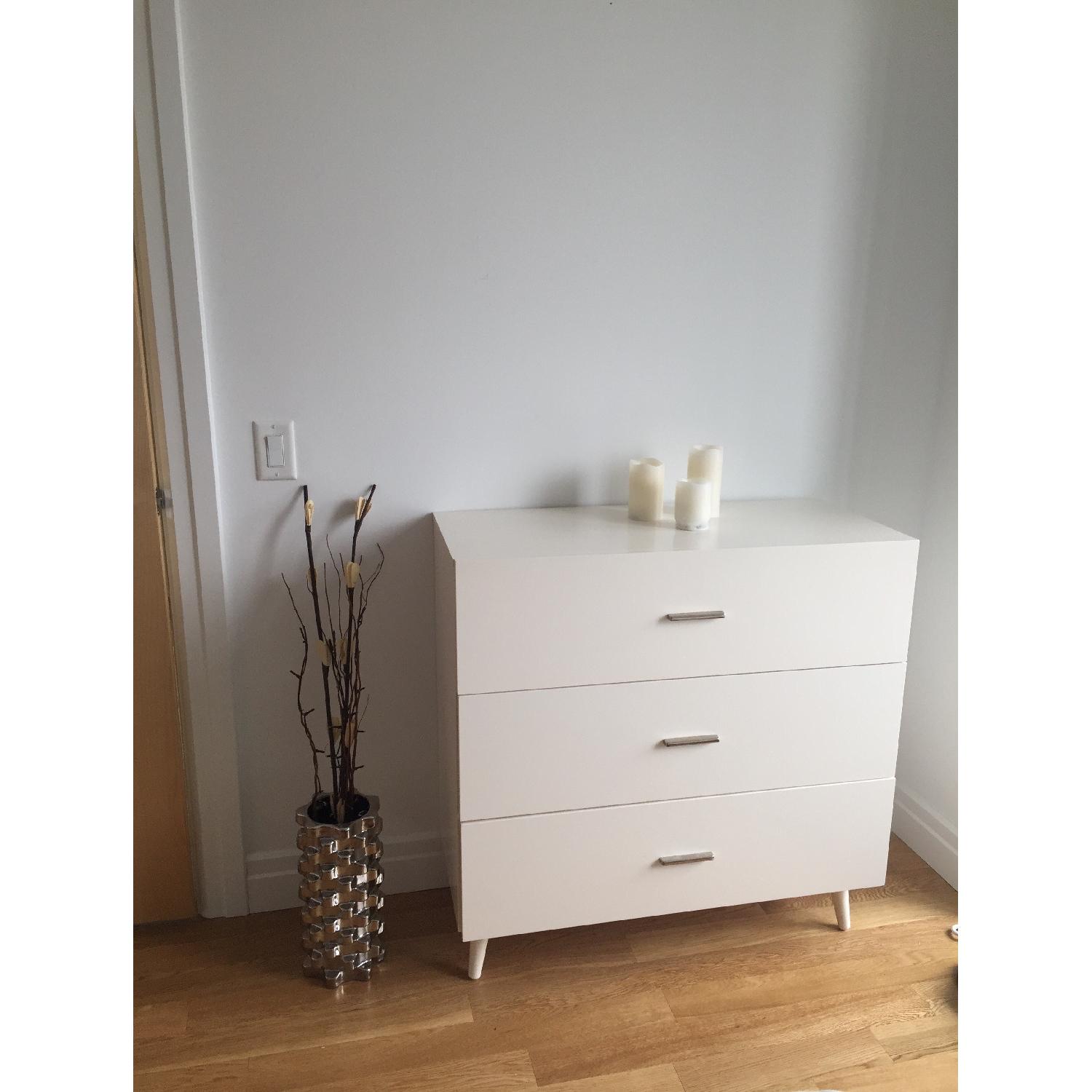 West Elm White Dresser AptDeco