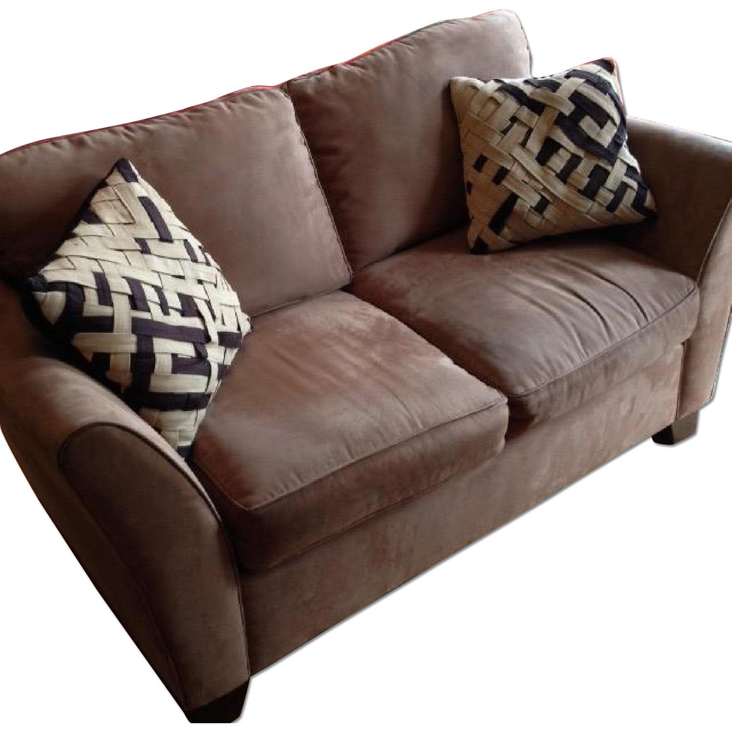 Door Store Beige Loveseat AptDeco