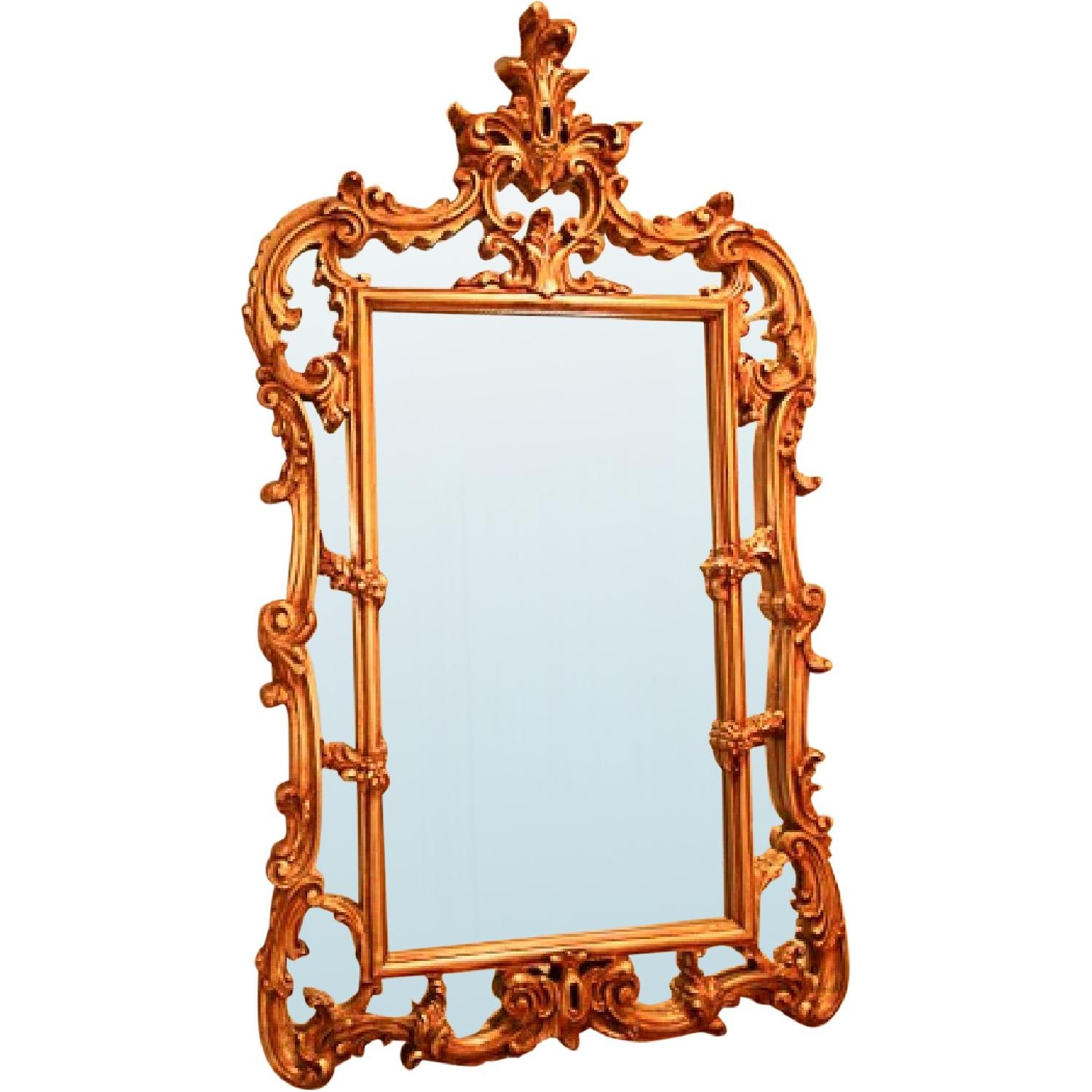 Italian Gilded Mirror - image-0