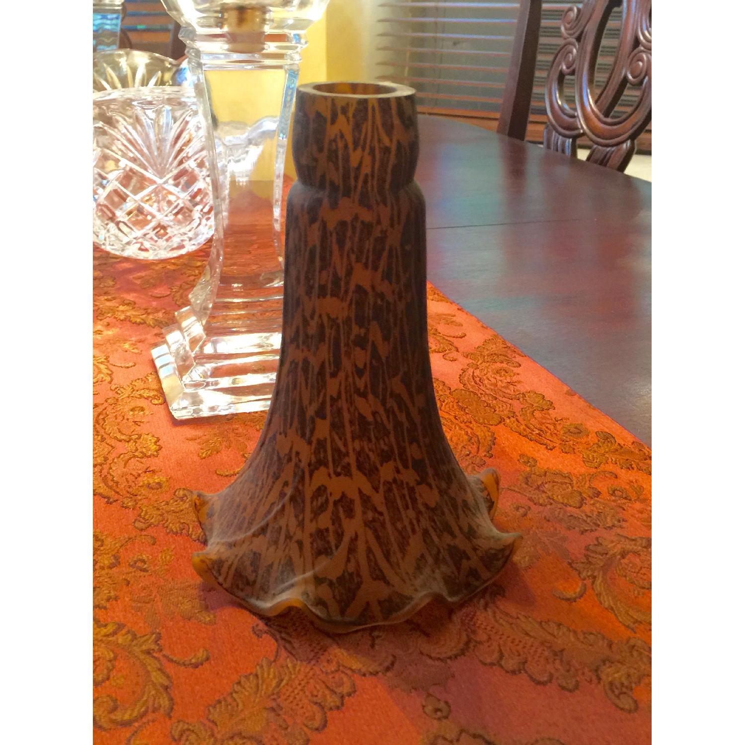 Art Nouveau Table Lily Lamps - Pair - image-3