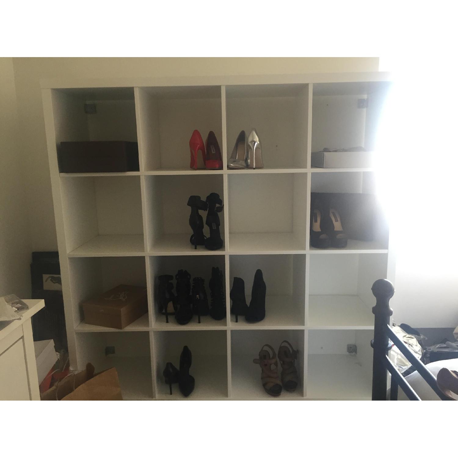 Ikea Kallax White Shelving Unit - image-3