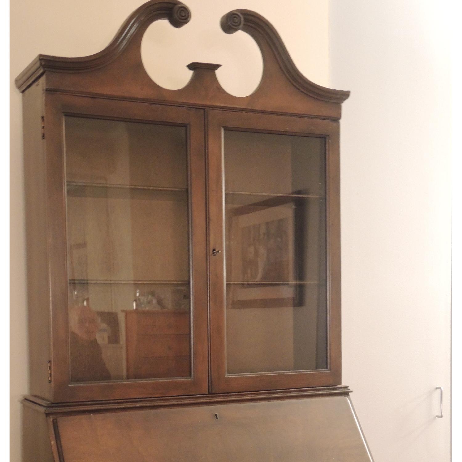 Vintage 1940s Secretary Desk - image-5