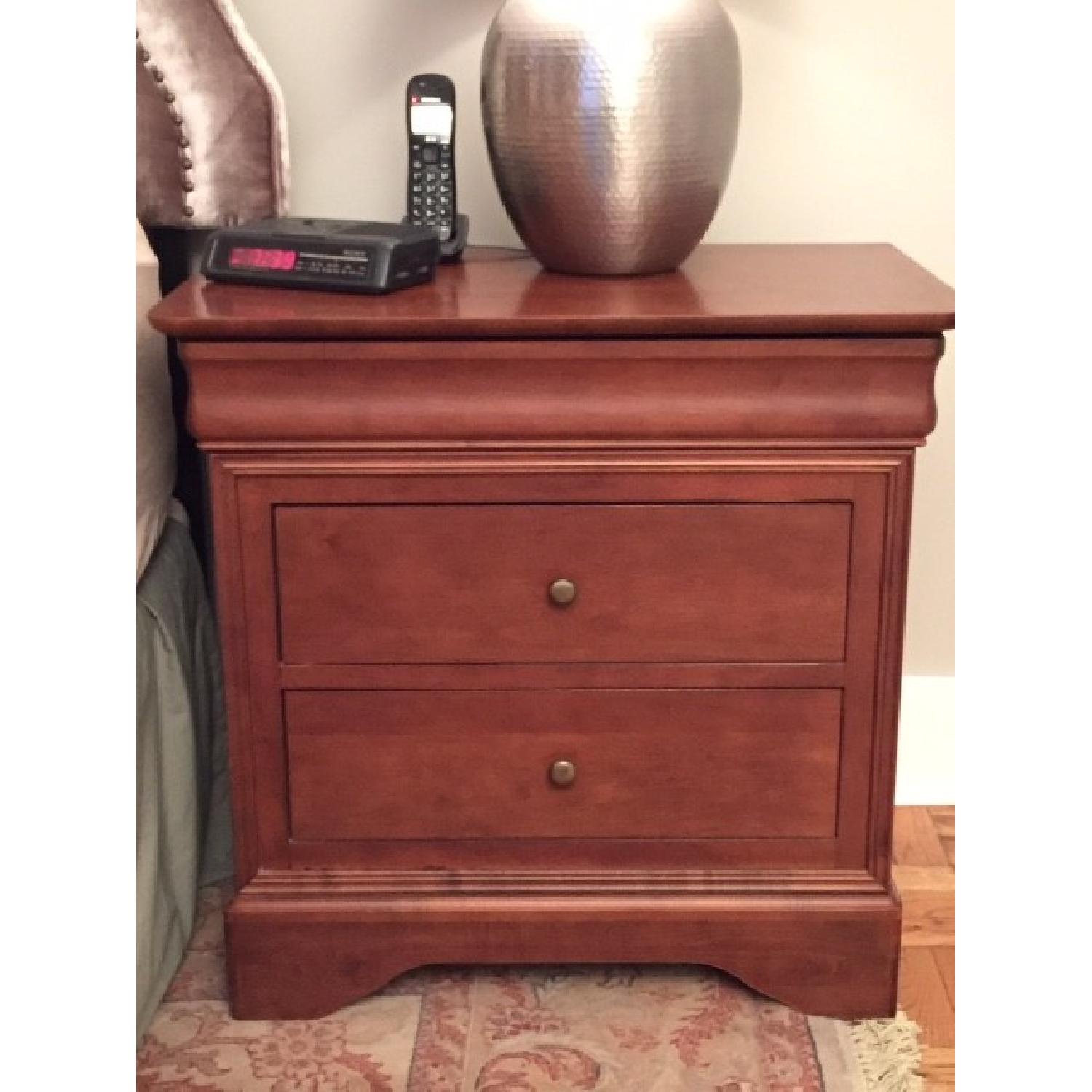 Shermag Solid wood Nightstands - Pair - image-1