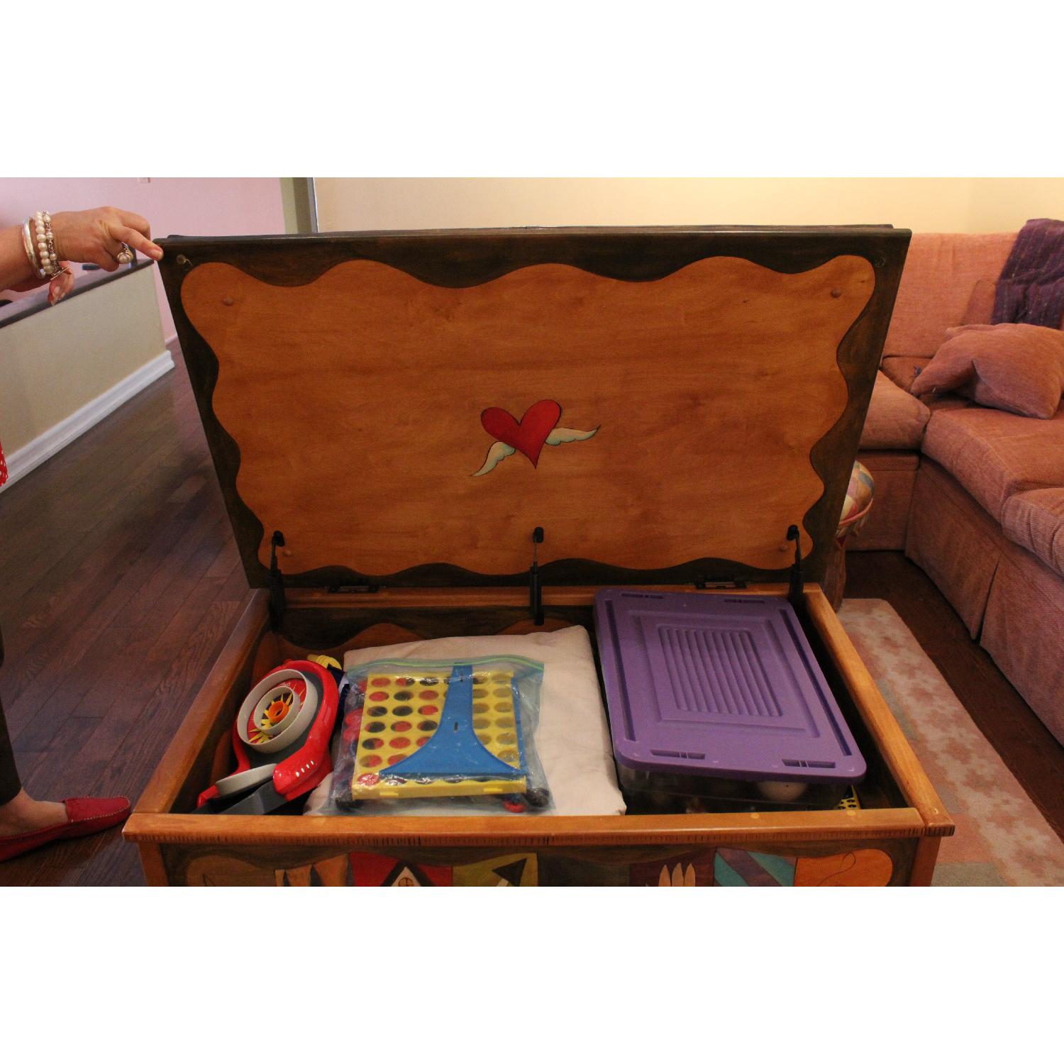 Sticks Leather Top Chest - image-6