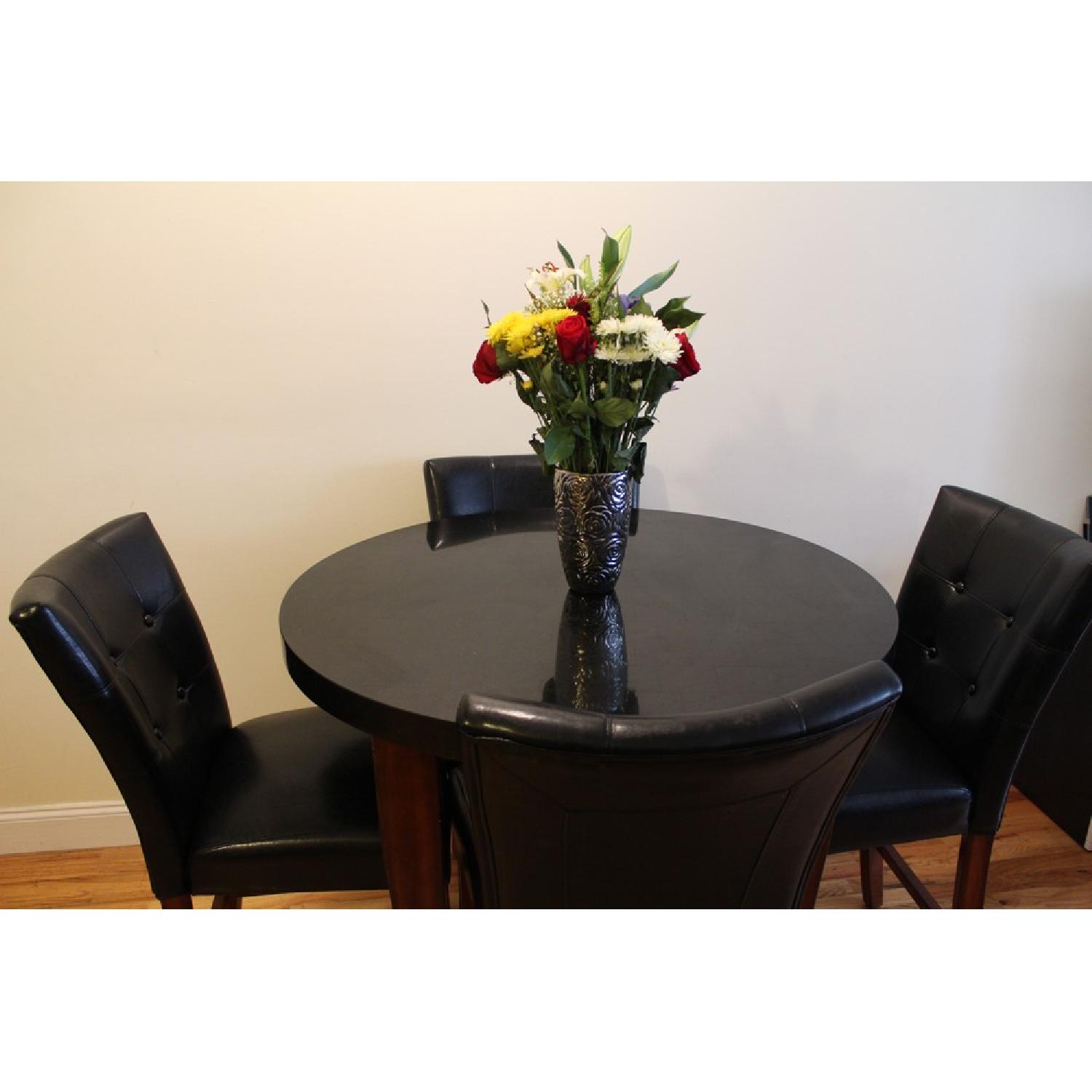 Bob's Montibello 5 Piece Black Dining Set - image-3