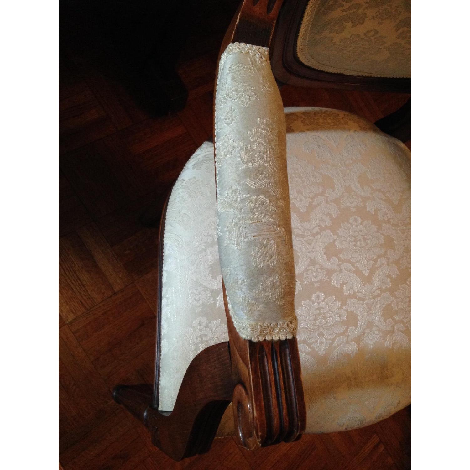 JC Penney Louis XVI Style Arm Chairs - Set of 4 - image-5