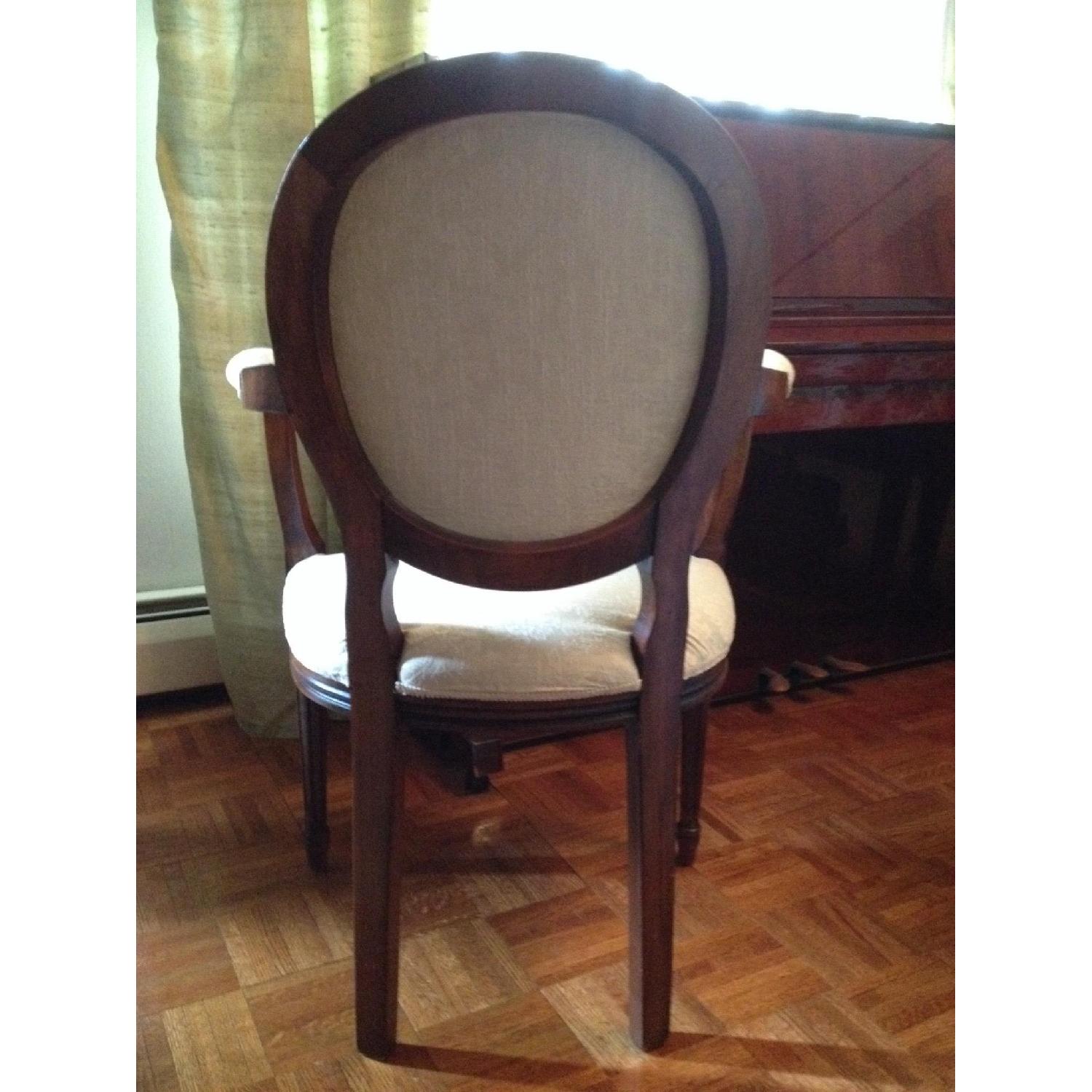 JC Penney Louis XVI Style Arm Chairs - Set of 4 - image-6