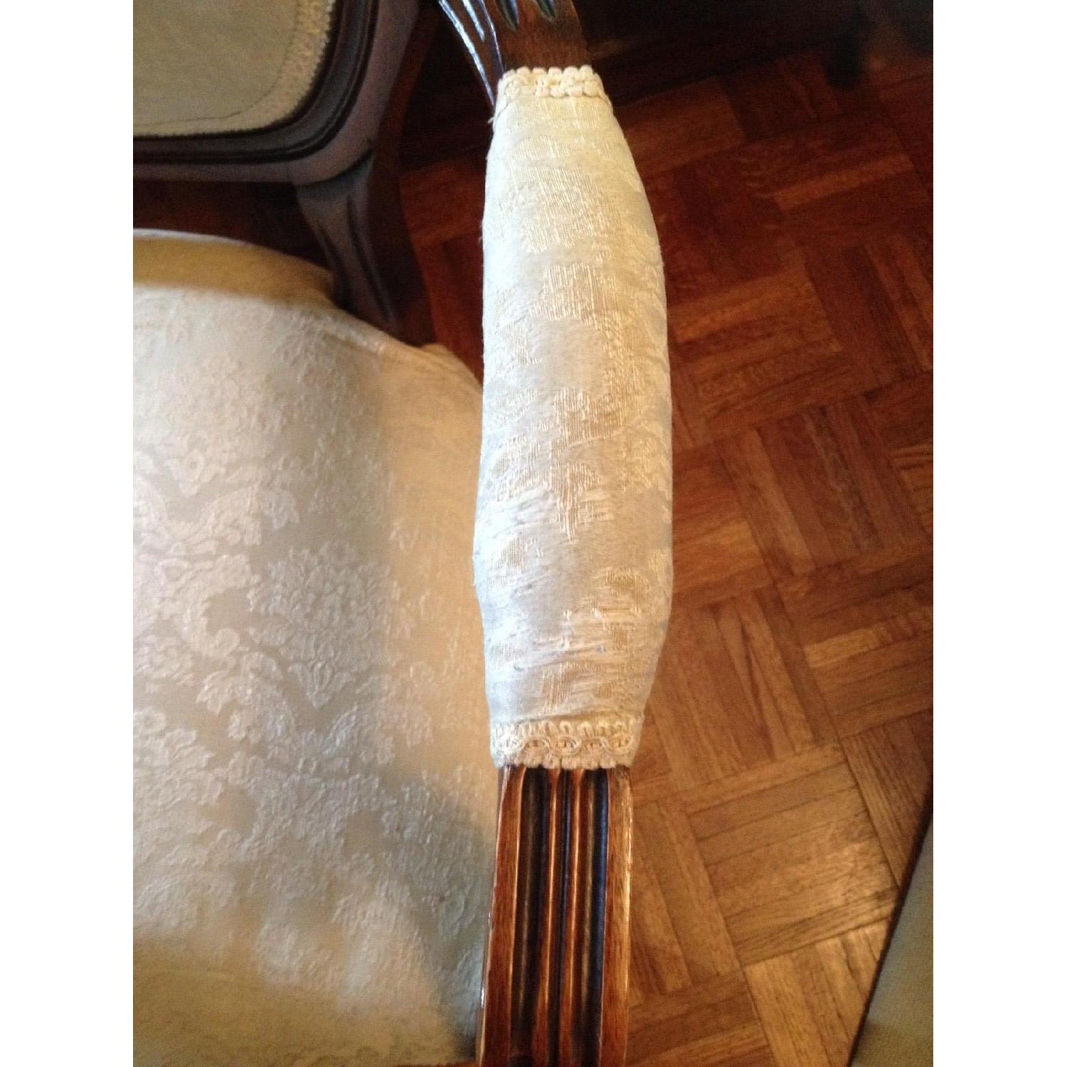 JC Penney Louis XVI Style Arm Chairs - Set of 4 - image-7