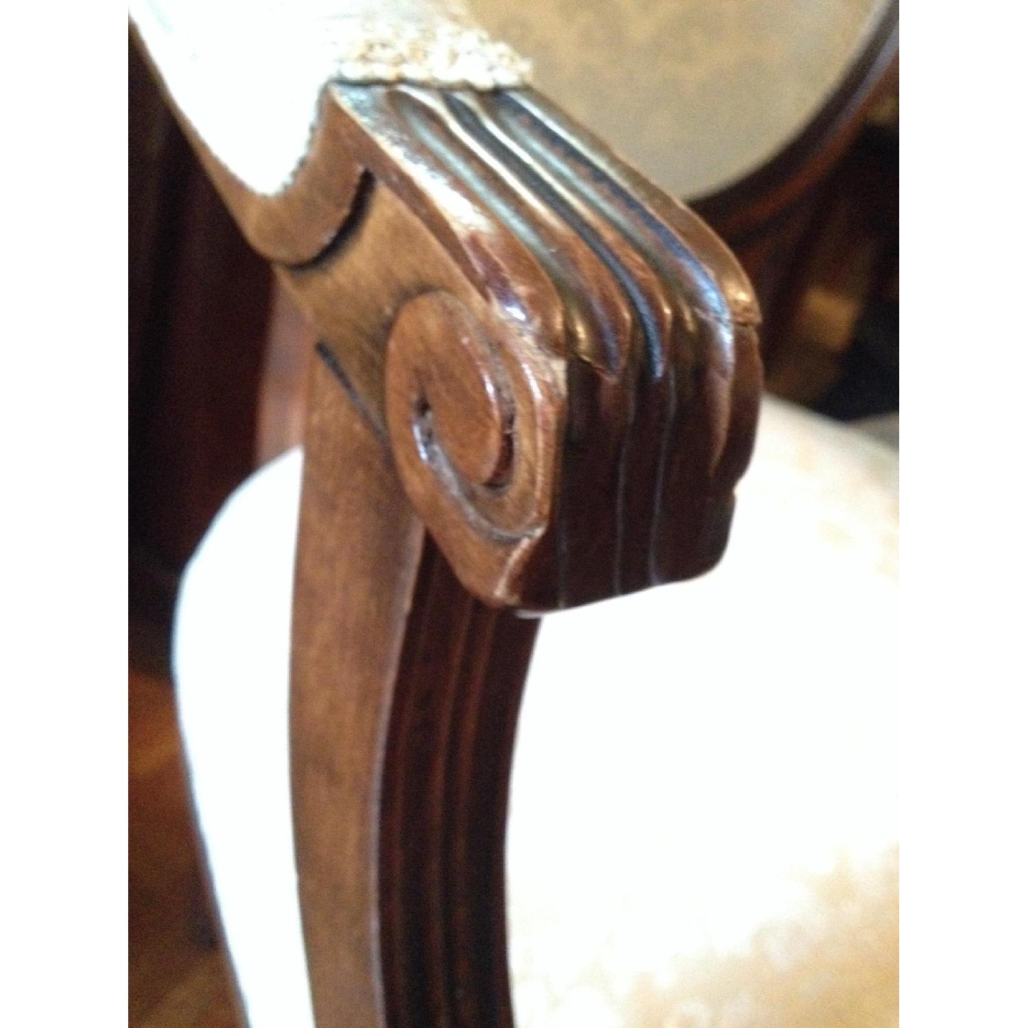 JC Penney Louis XVI Style Arm Chairs - Set of 4 - image-9