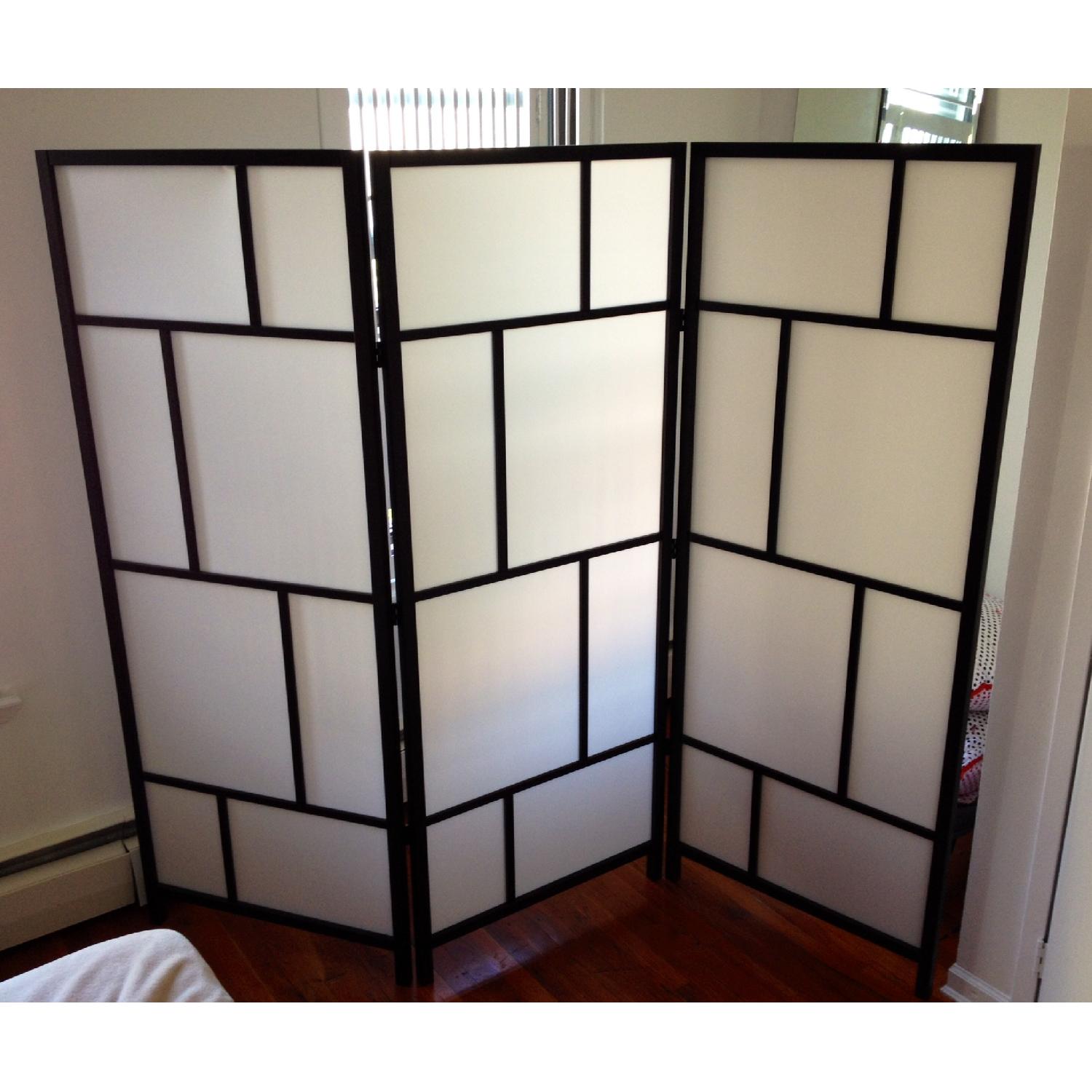 Ikea Wooden Room Divider - image-1
