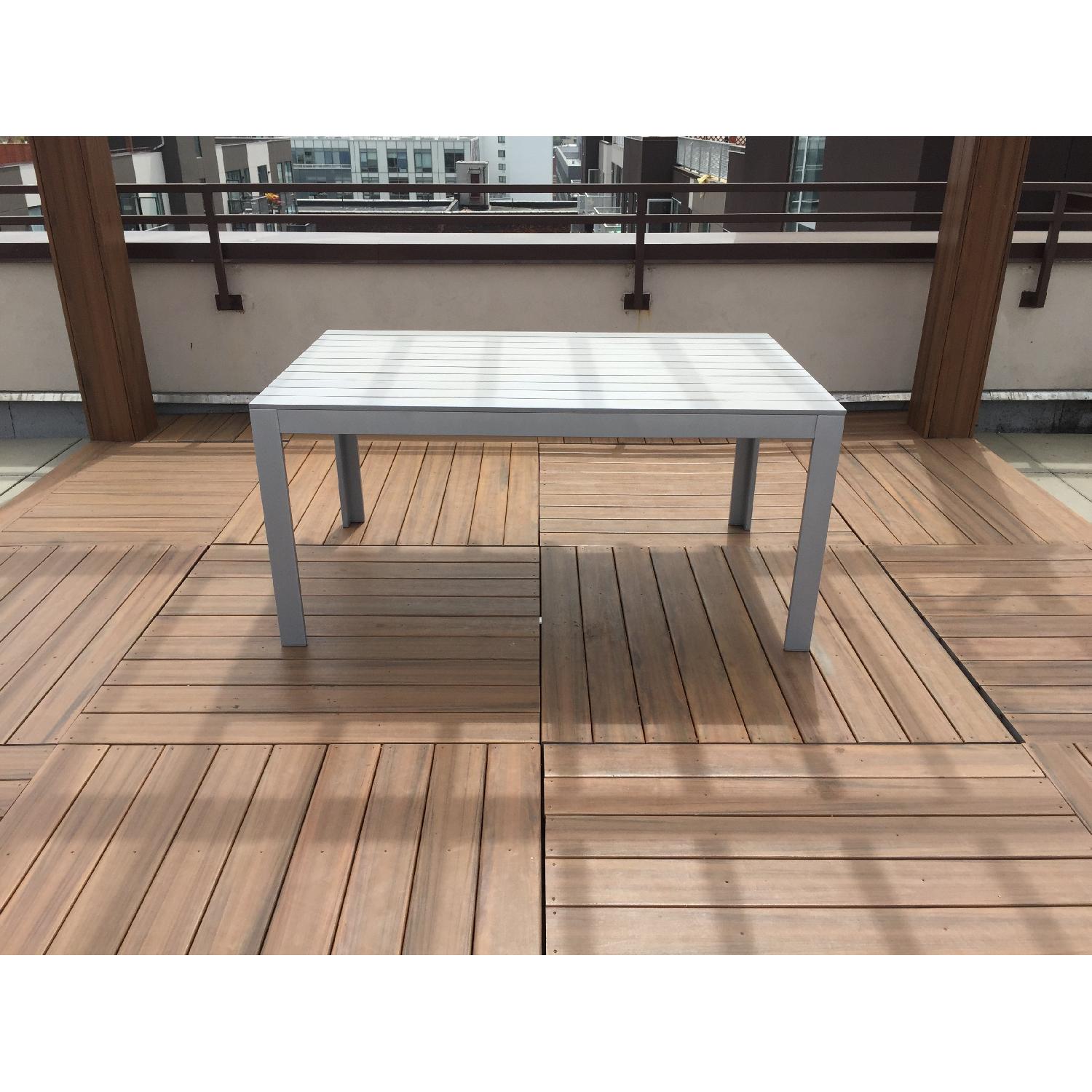 Ikea Grey Outdoor Table - image-1