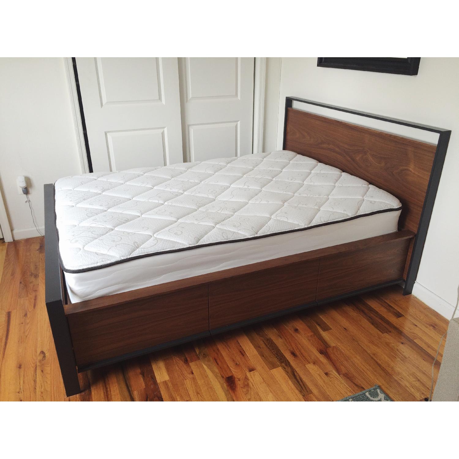 Crate & Barrel Bowery Full Storage Bed AptDeco