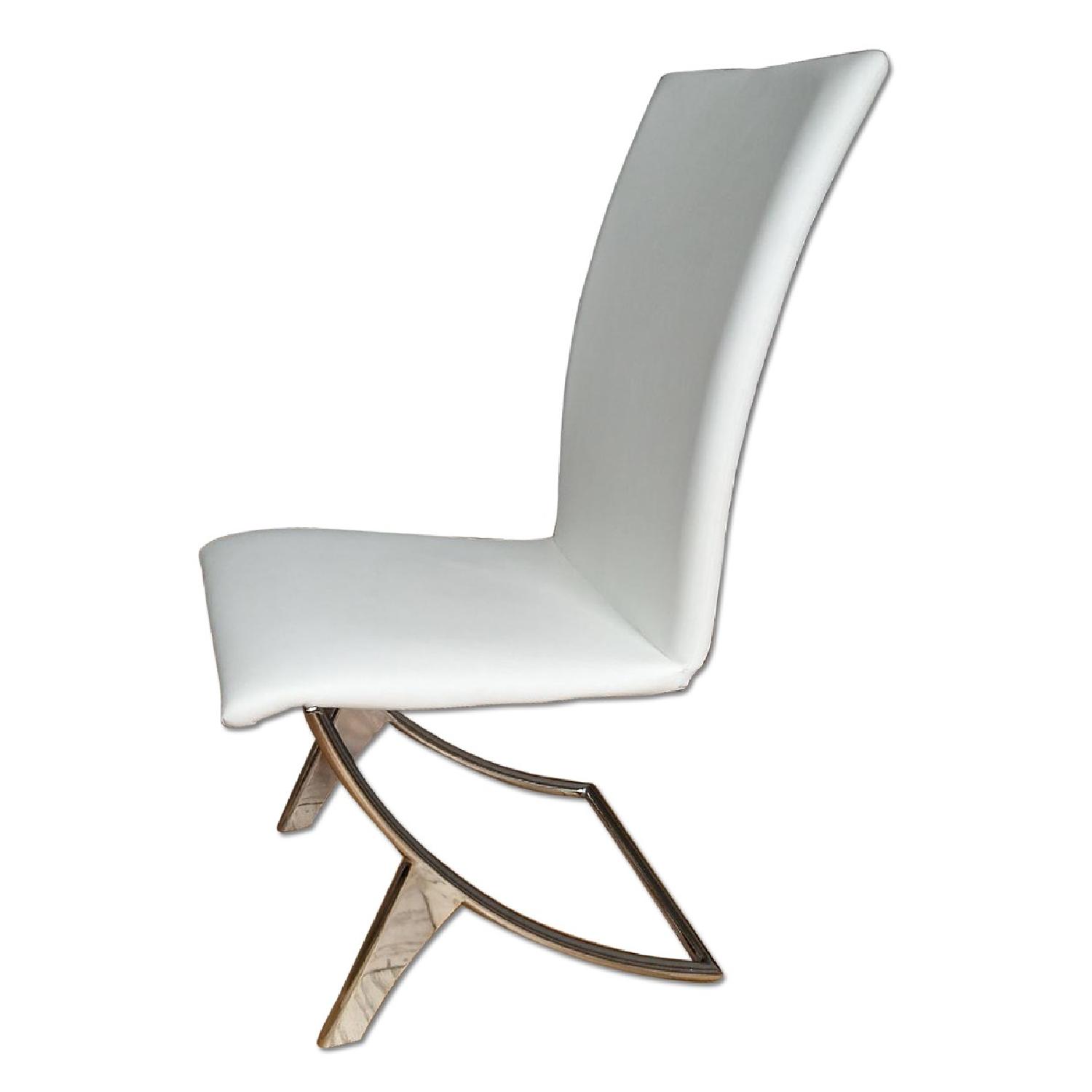 Zuo Modern Delphin White Leather - image-8