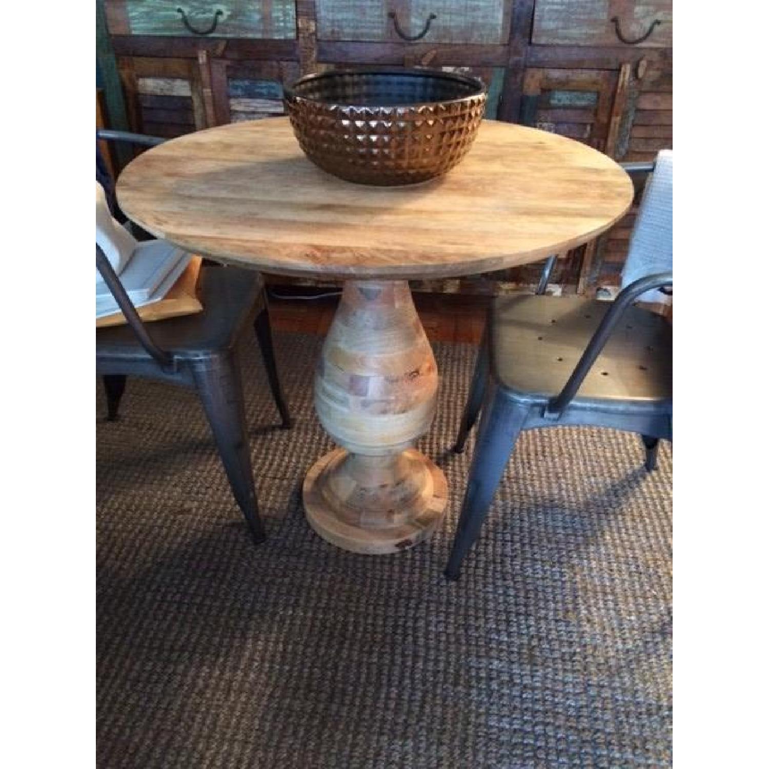 West Elm Solid Wood Round Table - image-2