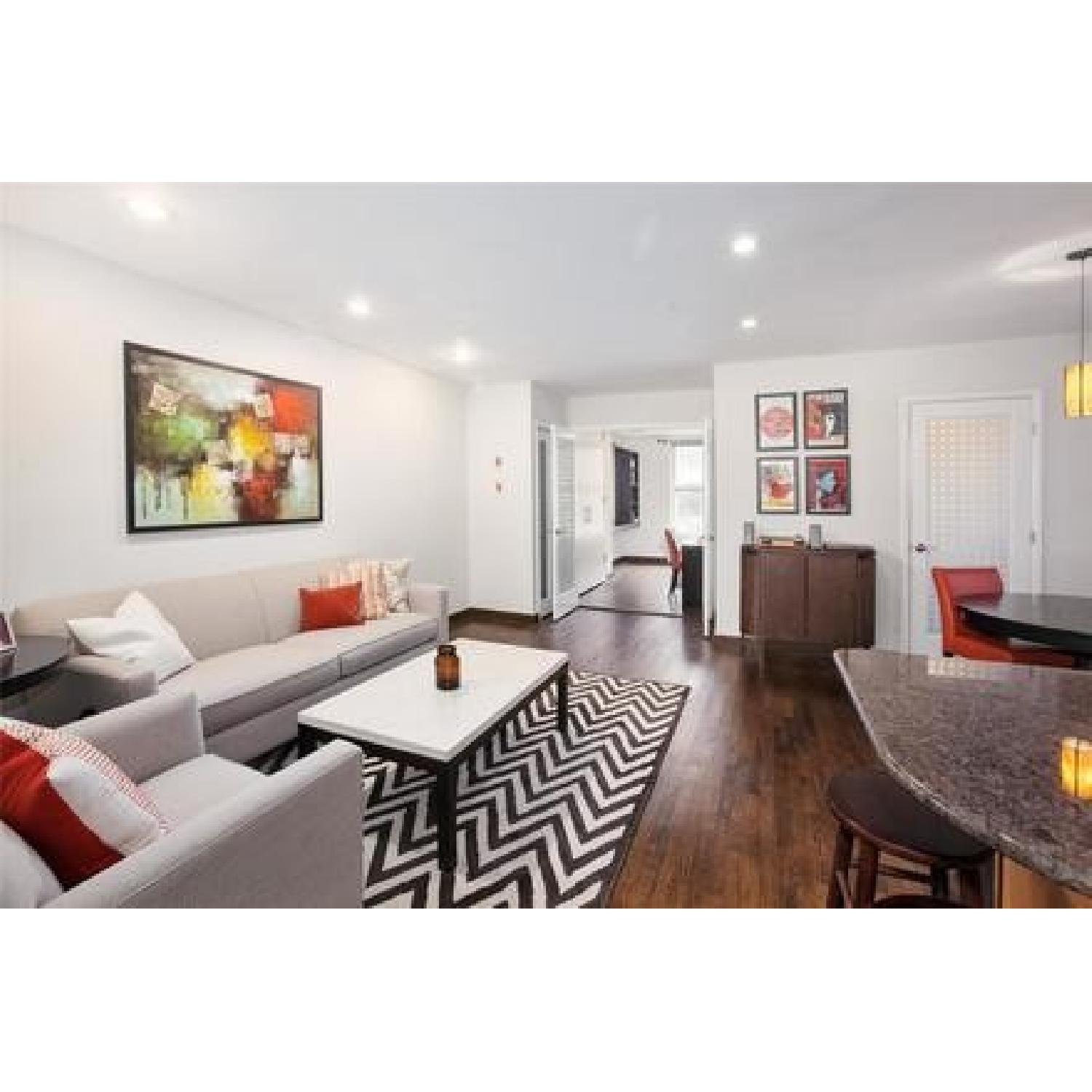 Abstract Oil Painting Framed - K. Hillman - image-6