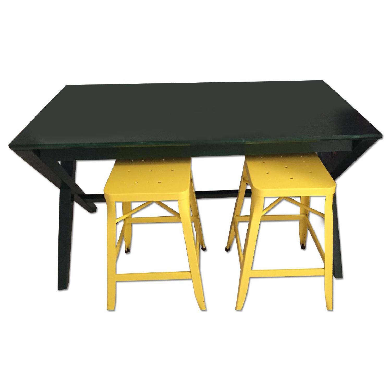 Crate & Barrel Spot Desk - image-0