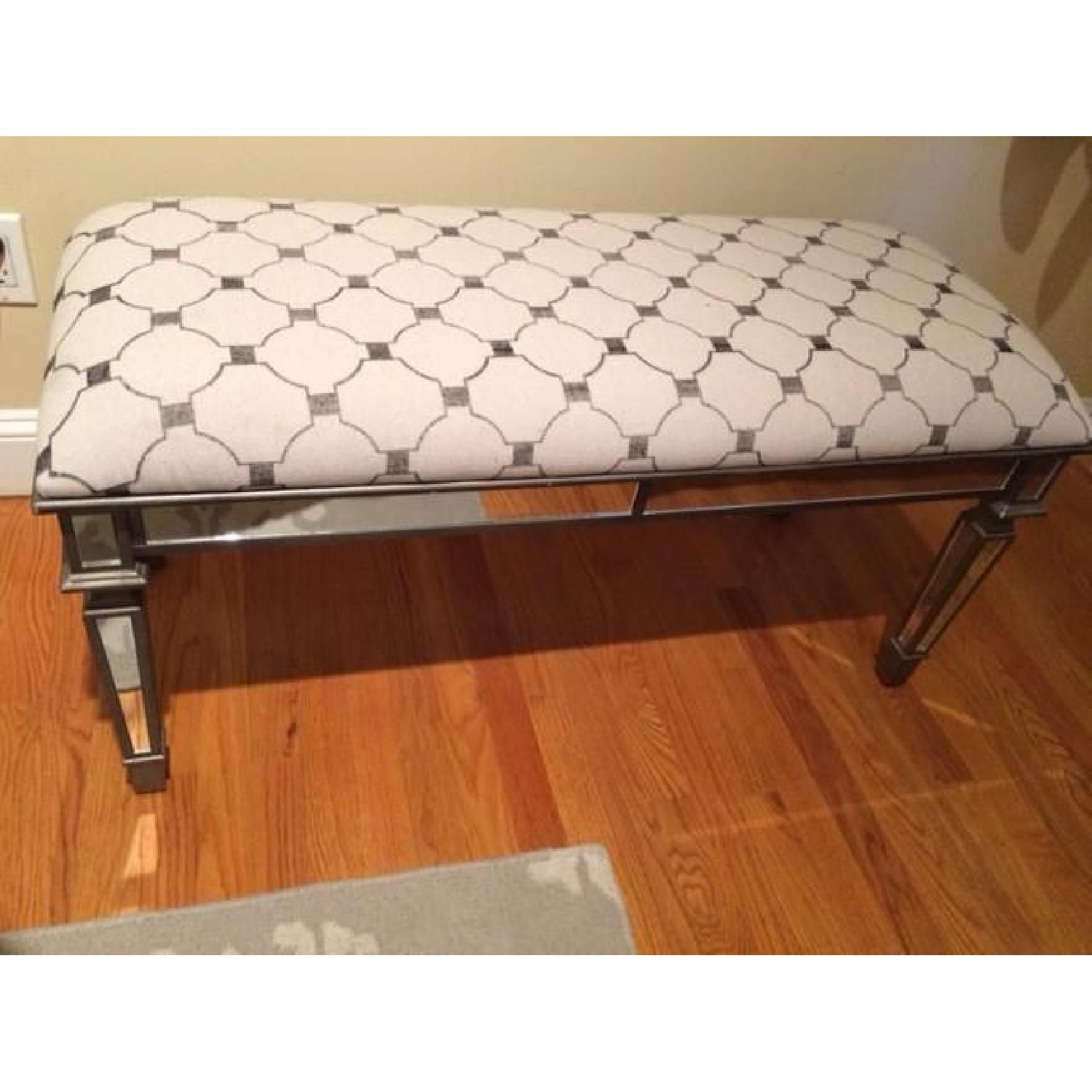 One Kings Lane Mirrored Bench Aptdeco
