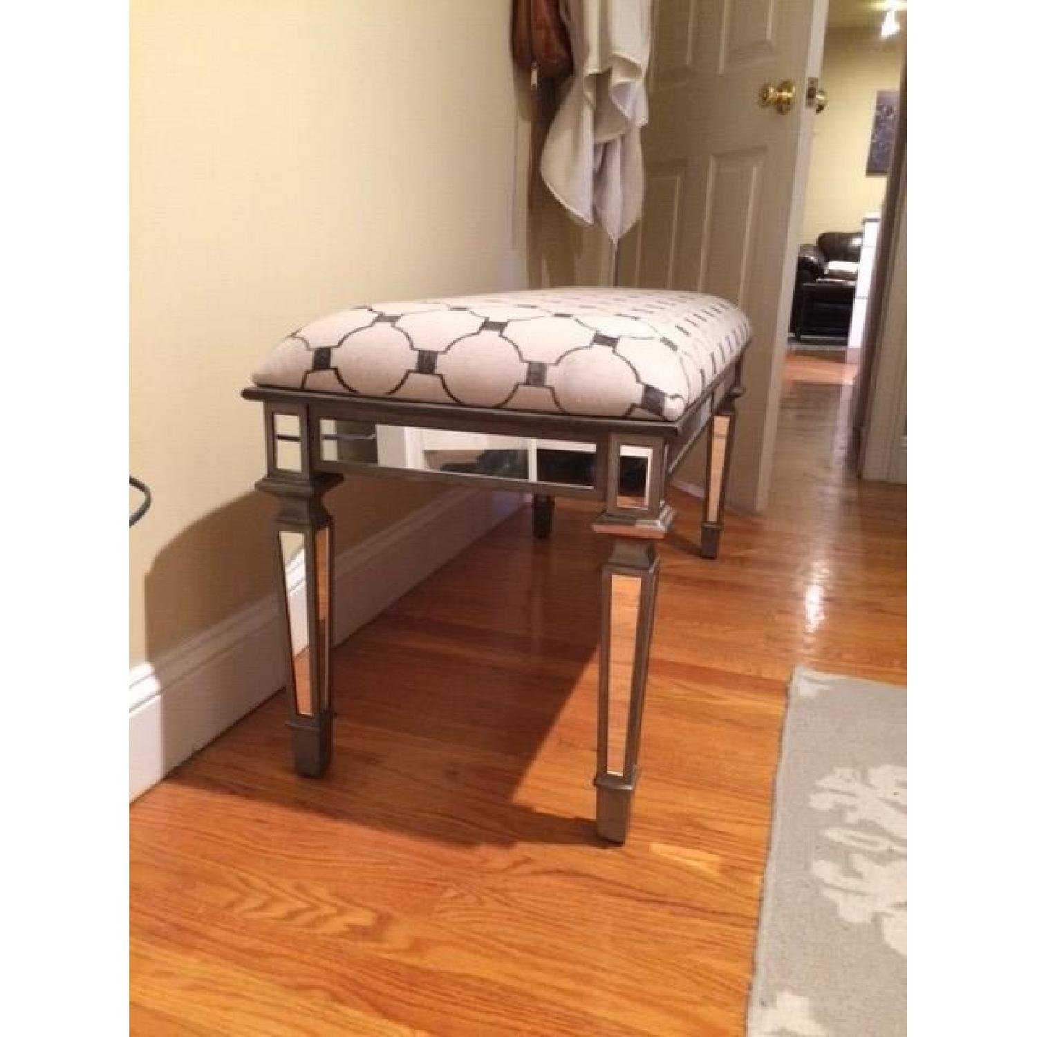 One Kings Lane Mirrored Bench Aptdeco