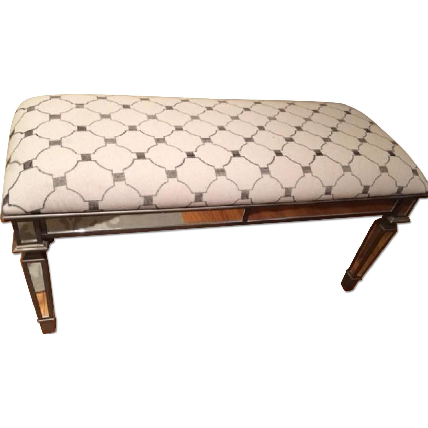 One Kings Lane Mirrored Bench Aptdeco